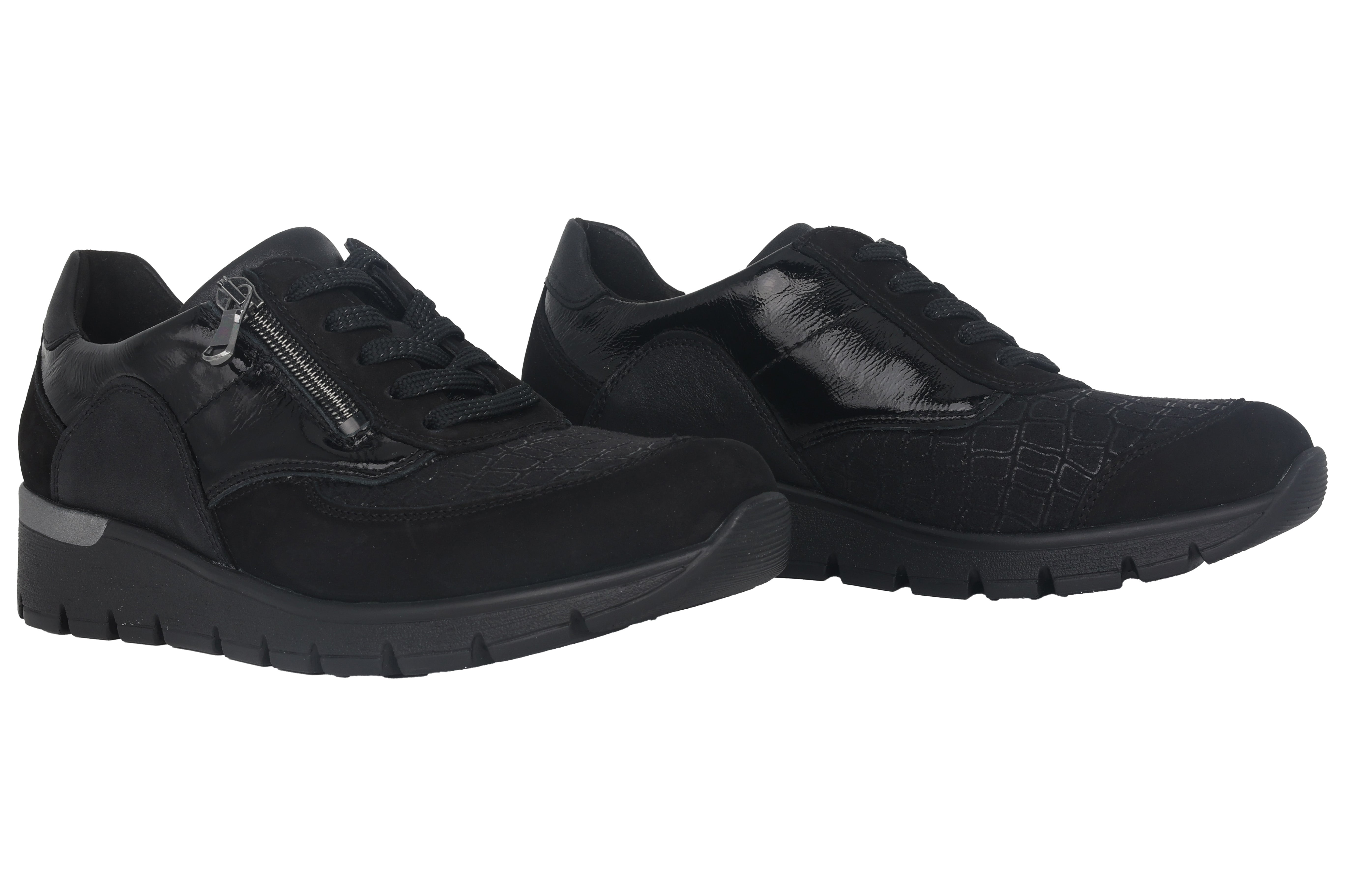 Damen-Sneaker 'K-Ramona' mit sehr weiter Passform (K) – Schwarz