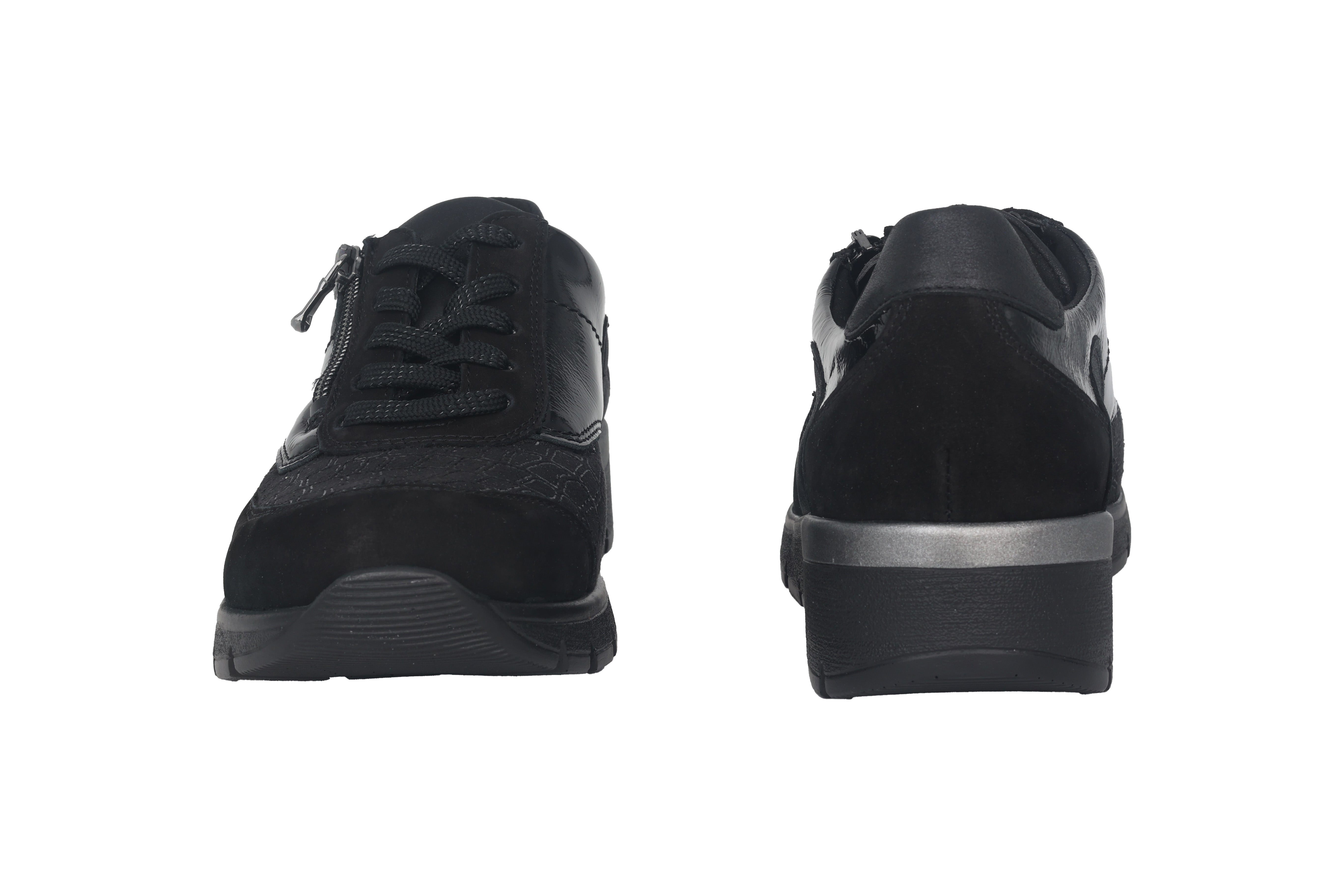 Damen-Sneaker 'K-Ramona' mit sehr weiter Passform (K) – Schwarz