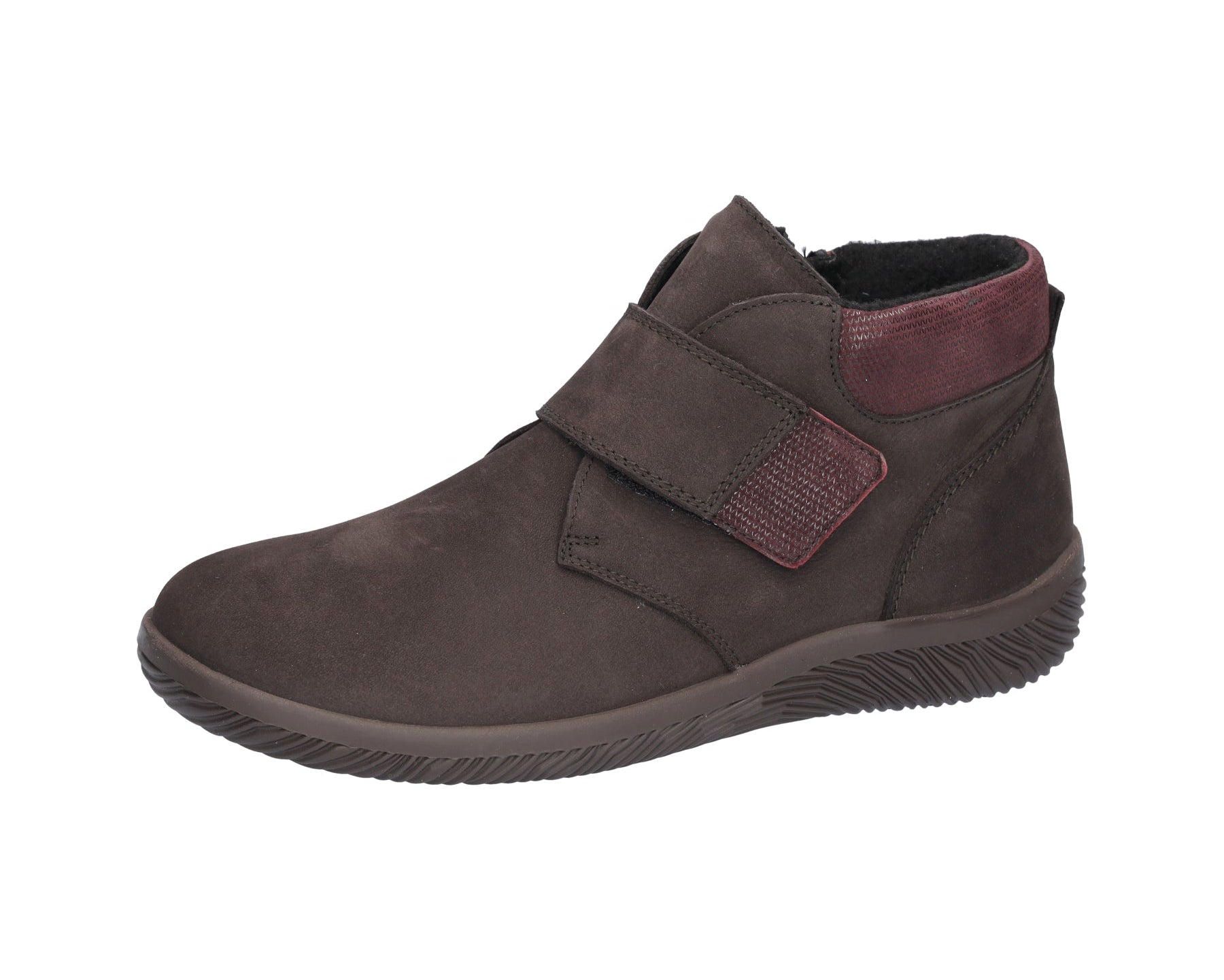 Bota feminina de corte largo (H) com zíper e renda 'H-Teresa' - verde