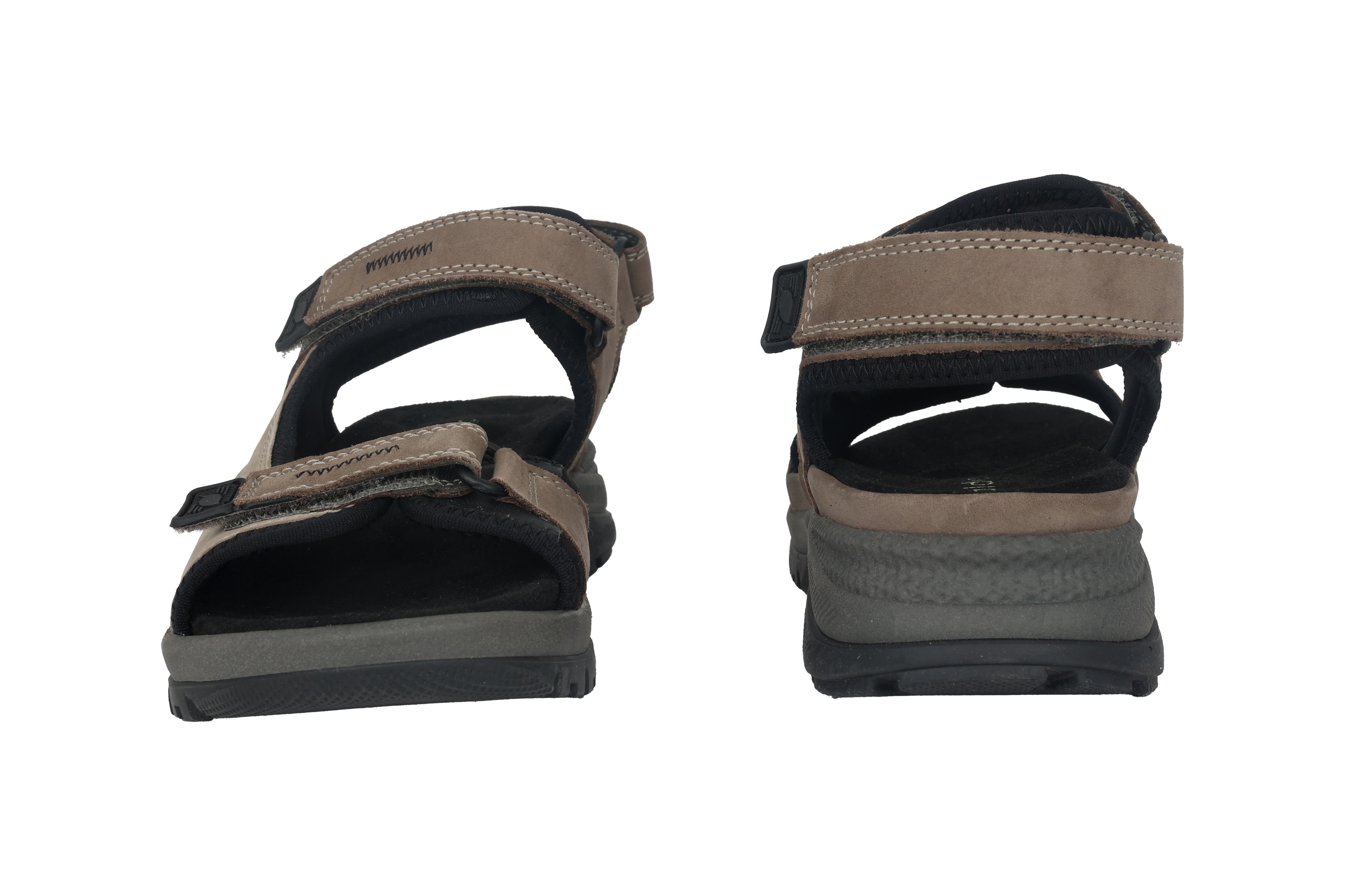 Damessandaal 'H-Sora' met brede pasvorm (H) - grijs