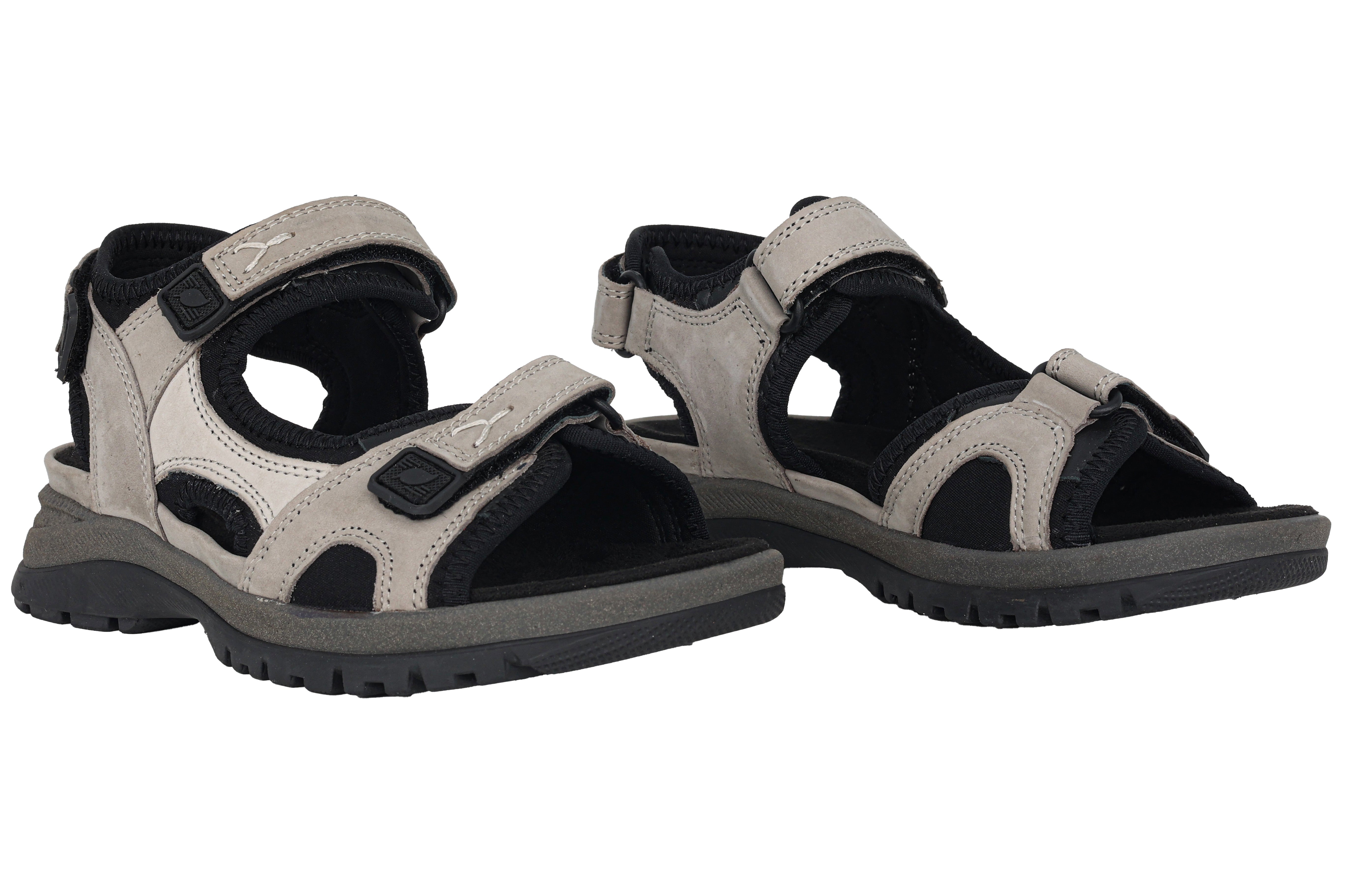 Damessandaal 'H-Sora' met brede pasvorm (H) - grijs