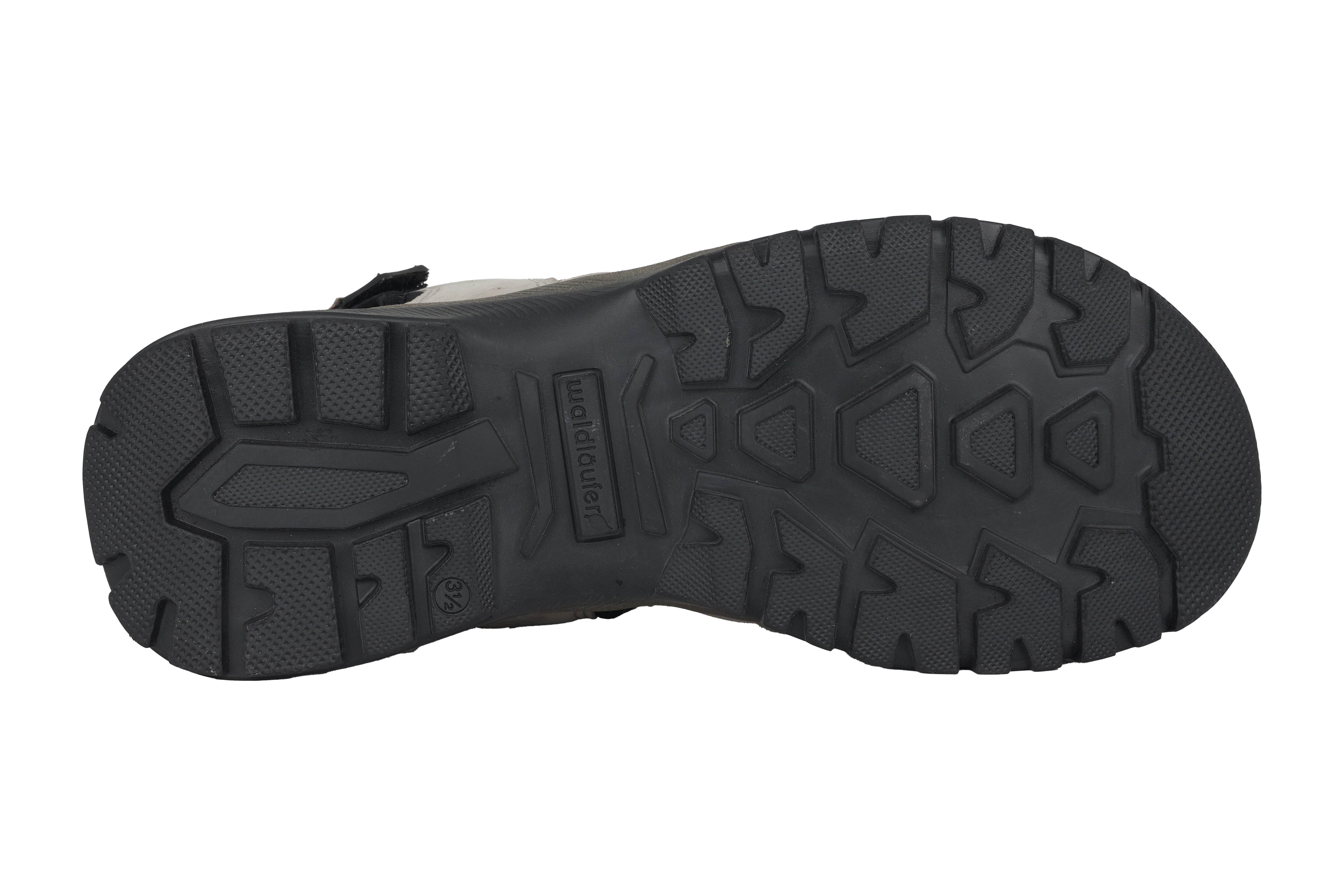 Damessandaal 'H-Sora' met brede pasvorm (H) - grijs