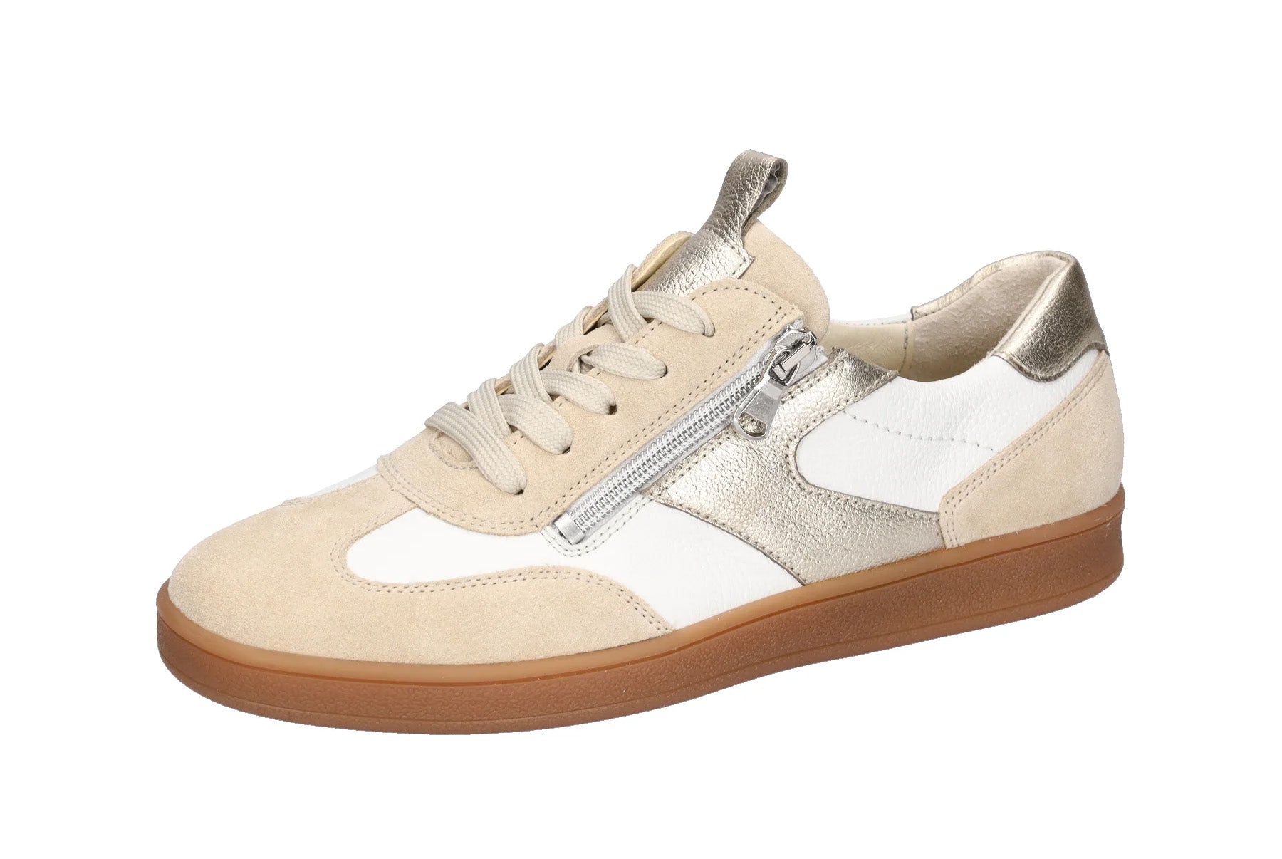 Weit geschnittener (H) Damensneaker 'H-Daisy' mit Spitzenreißverschluss – mehrfarbig