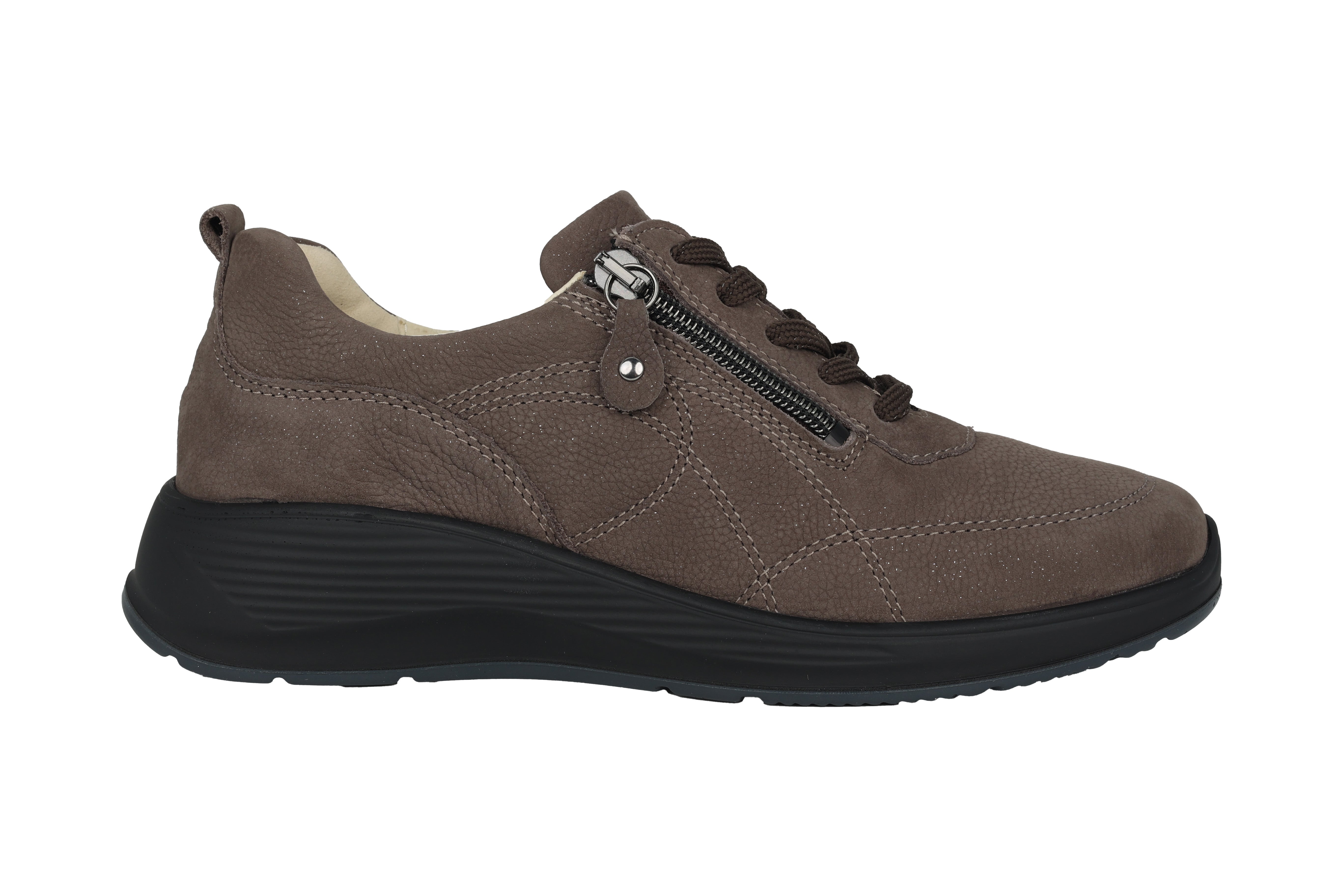 Damesschoenen met zeer brede pasvorm (K) 'Kalea' - grijs