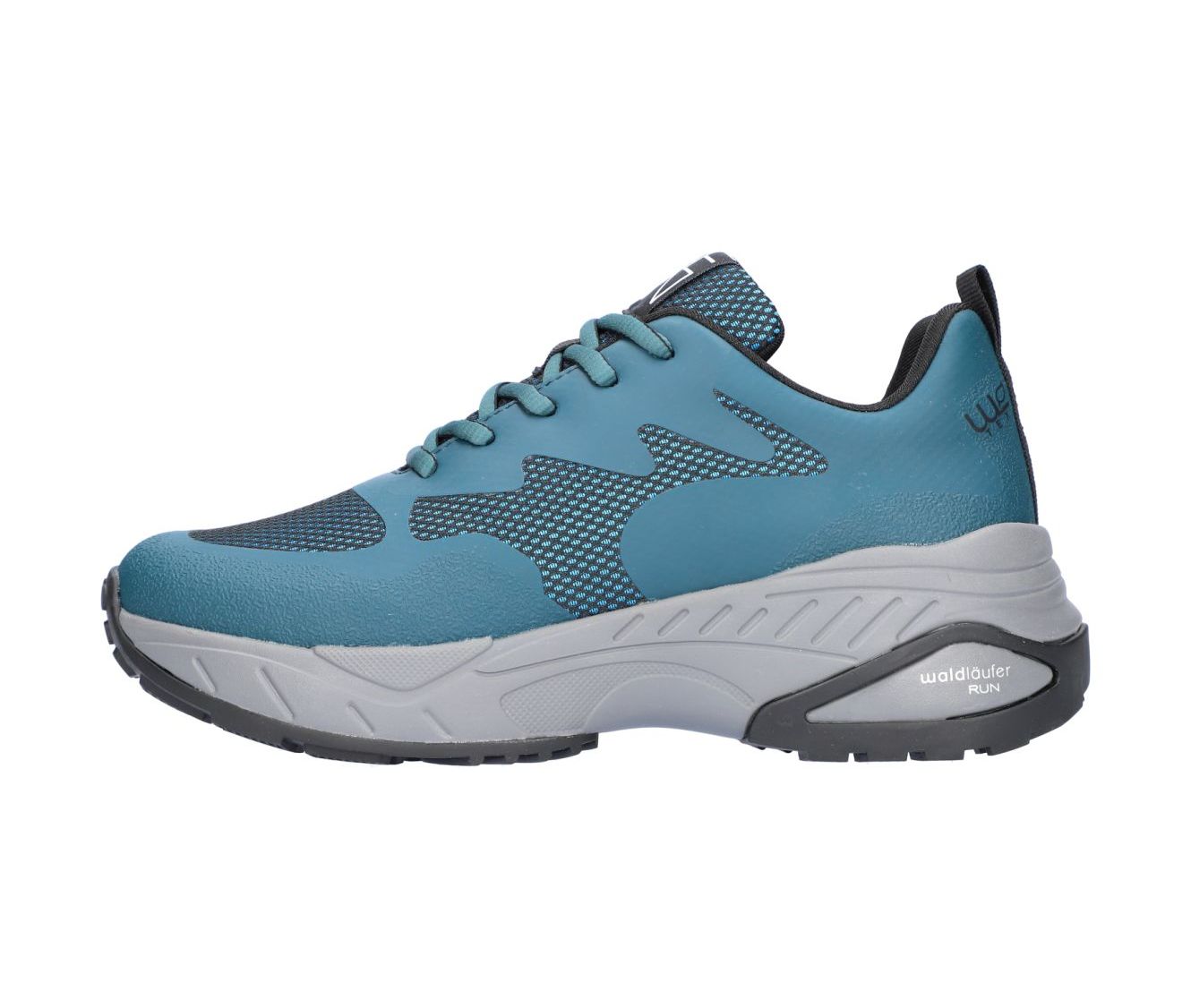 'H+K Pepper' women's wide fit (H + K) walking running sneaker - blue