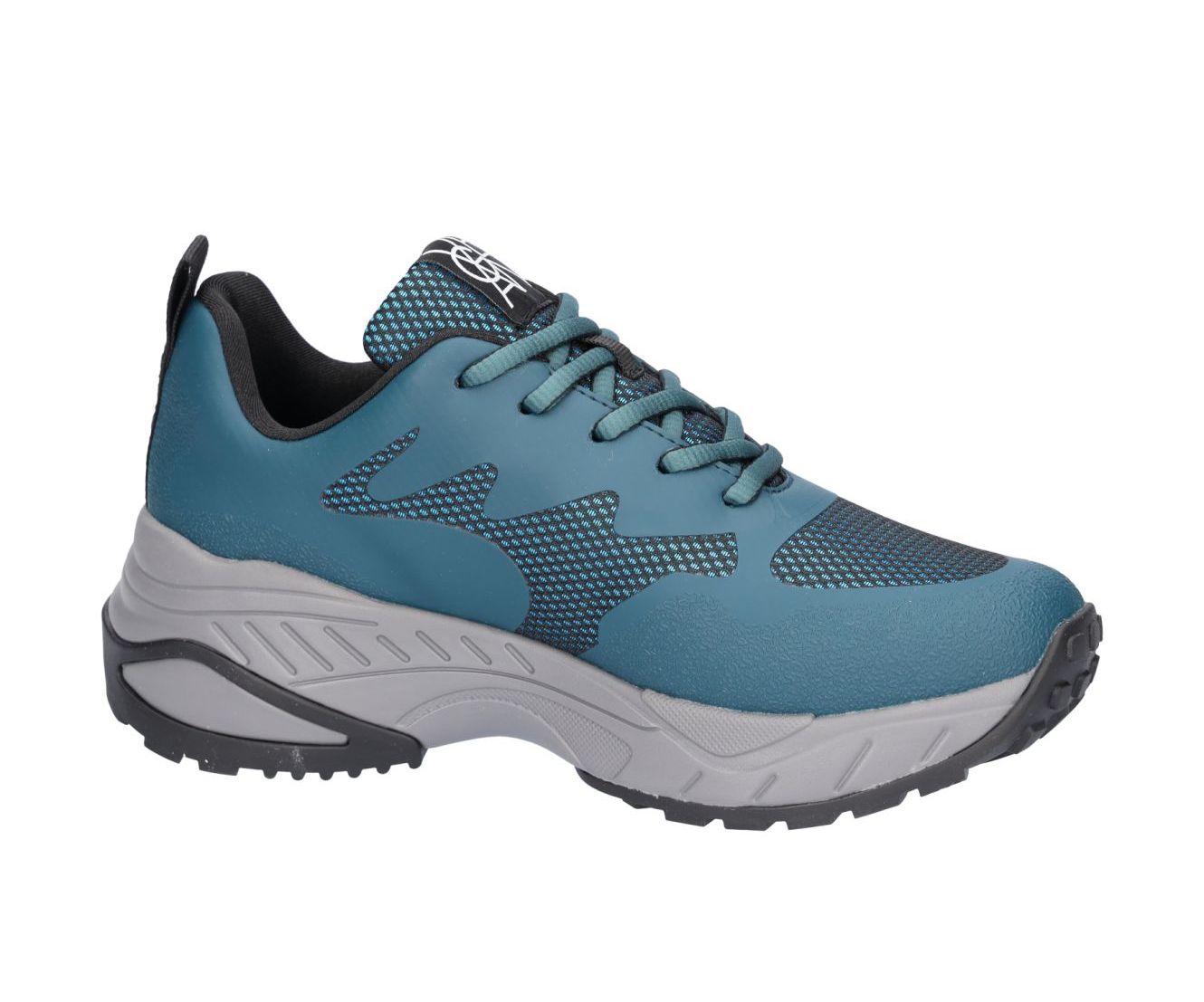 'H+K Pepper' women's wide fit (H + K) walking running sneaker - blue