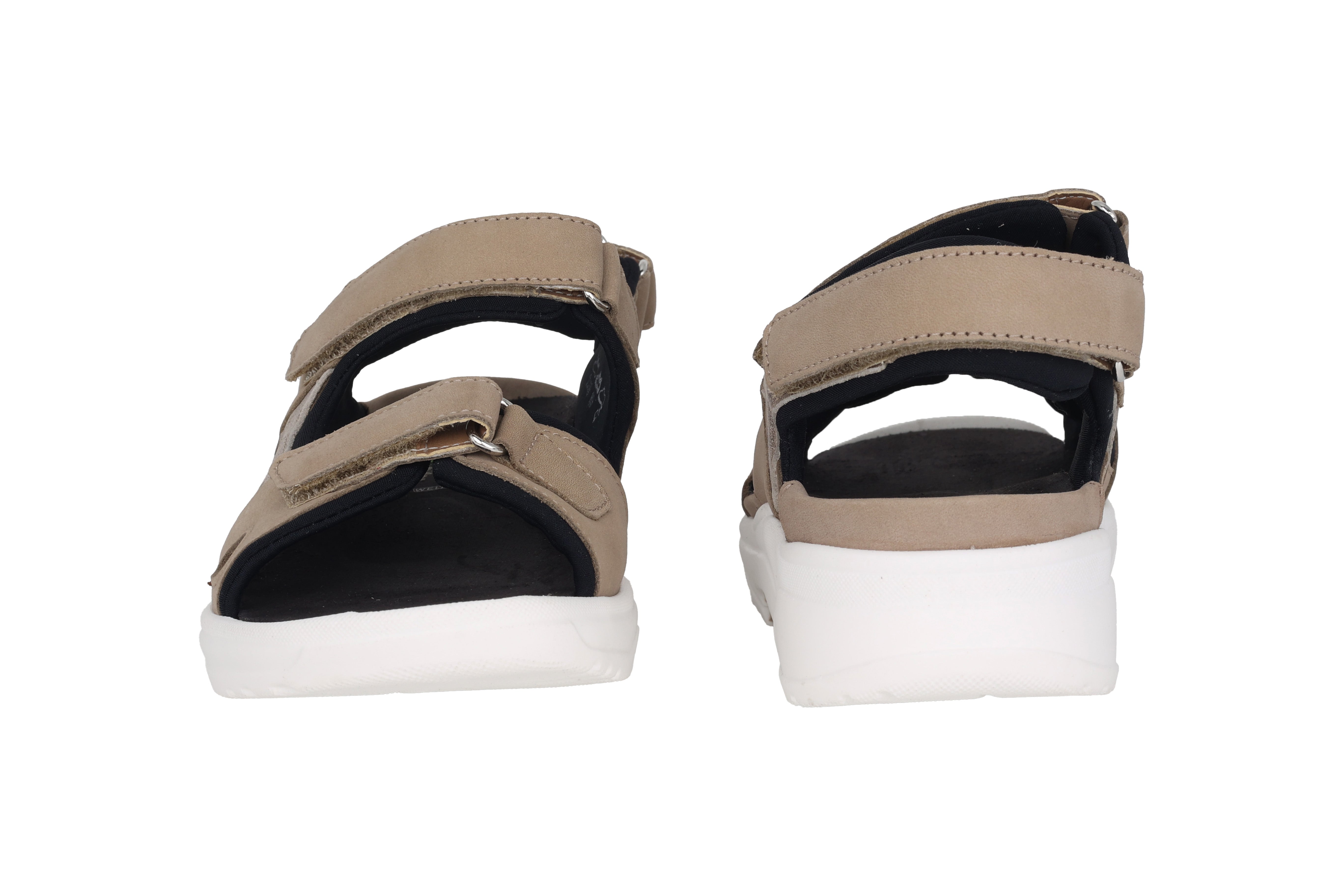 Dynamische Rollsandale „H-Yvonne“ für Damen mit weiter Passform (H) – Taupe