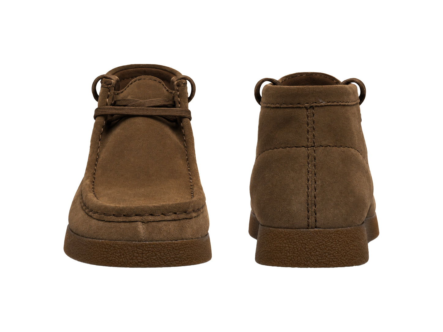 Botas femininas Wallabee Evo BT - camurça marrom escuro