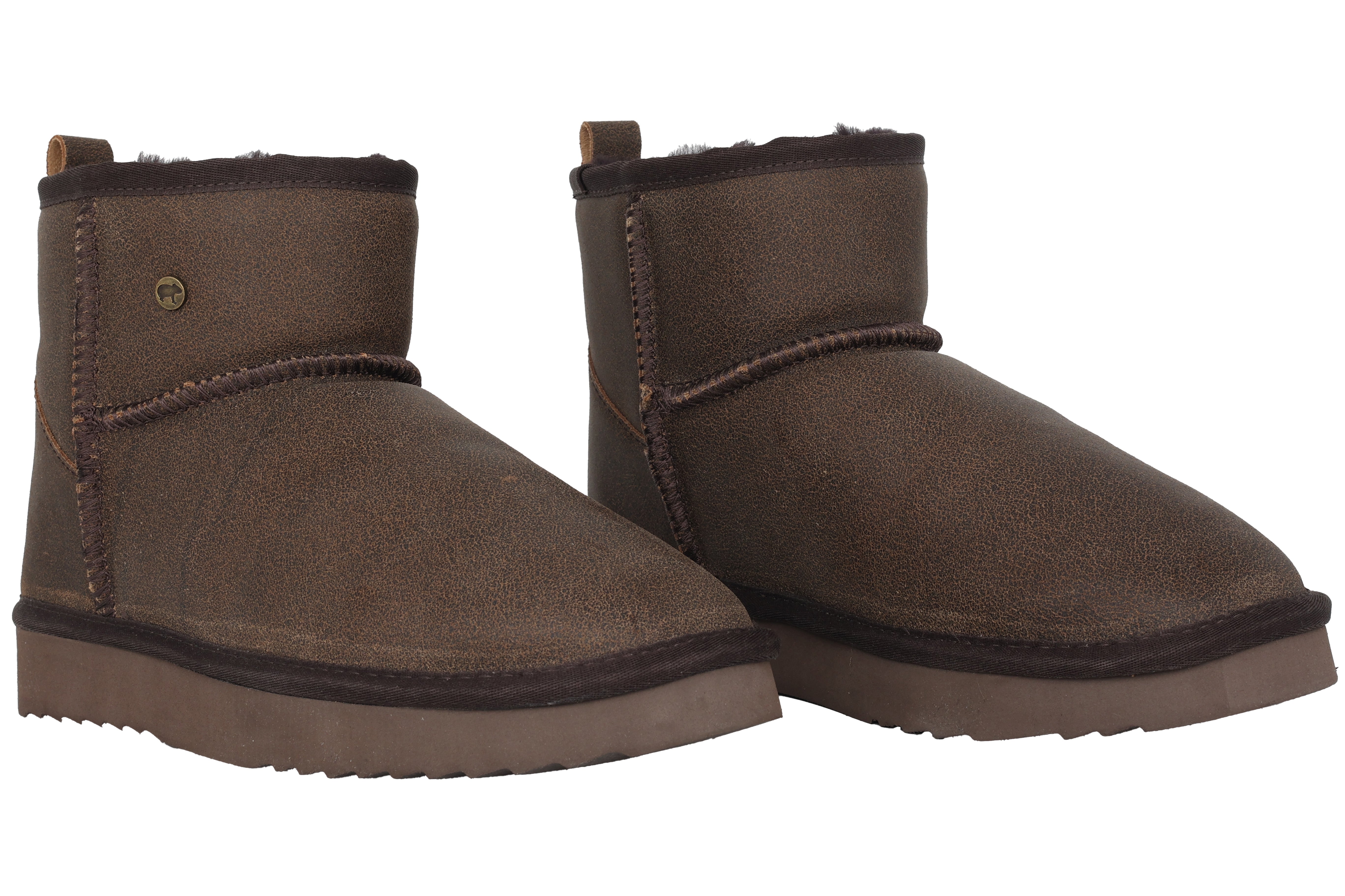 'Wallaby' men's warmlined boot - brown