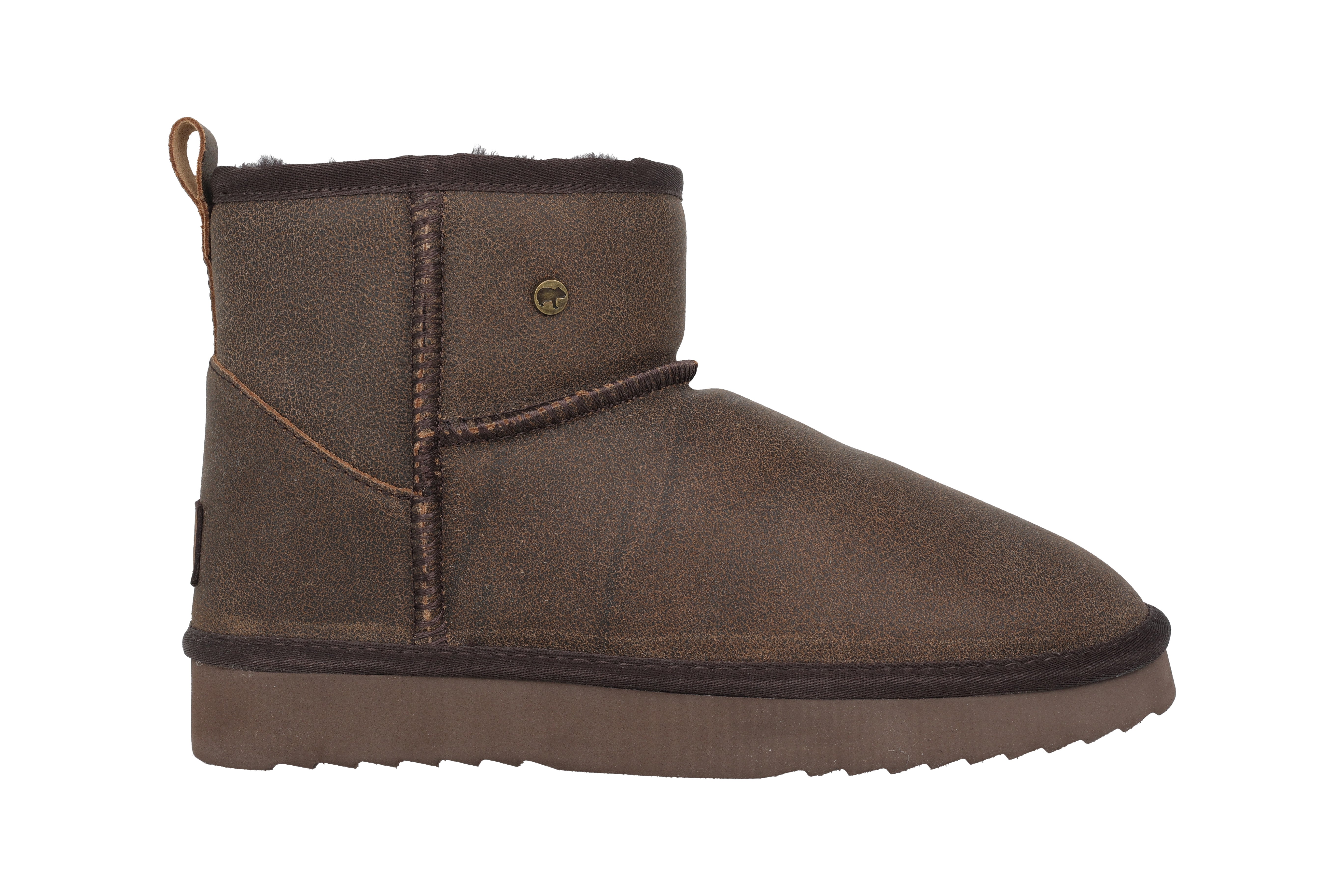 'Wallaby' men's warmlined boot - brown