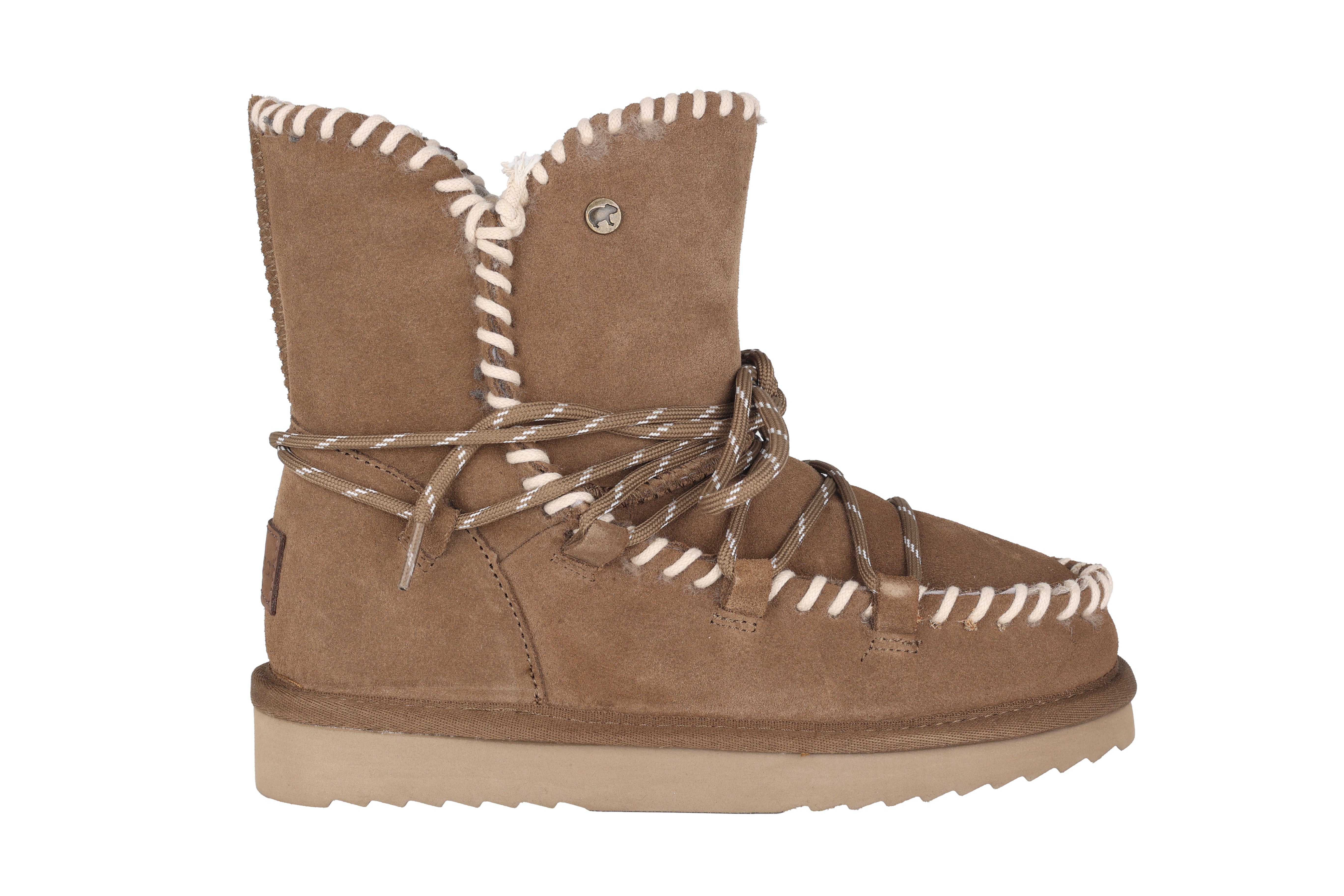 'Waturra' women's warmlined boots - Brown