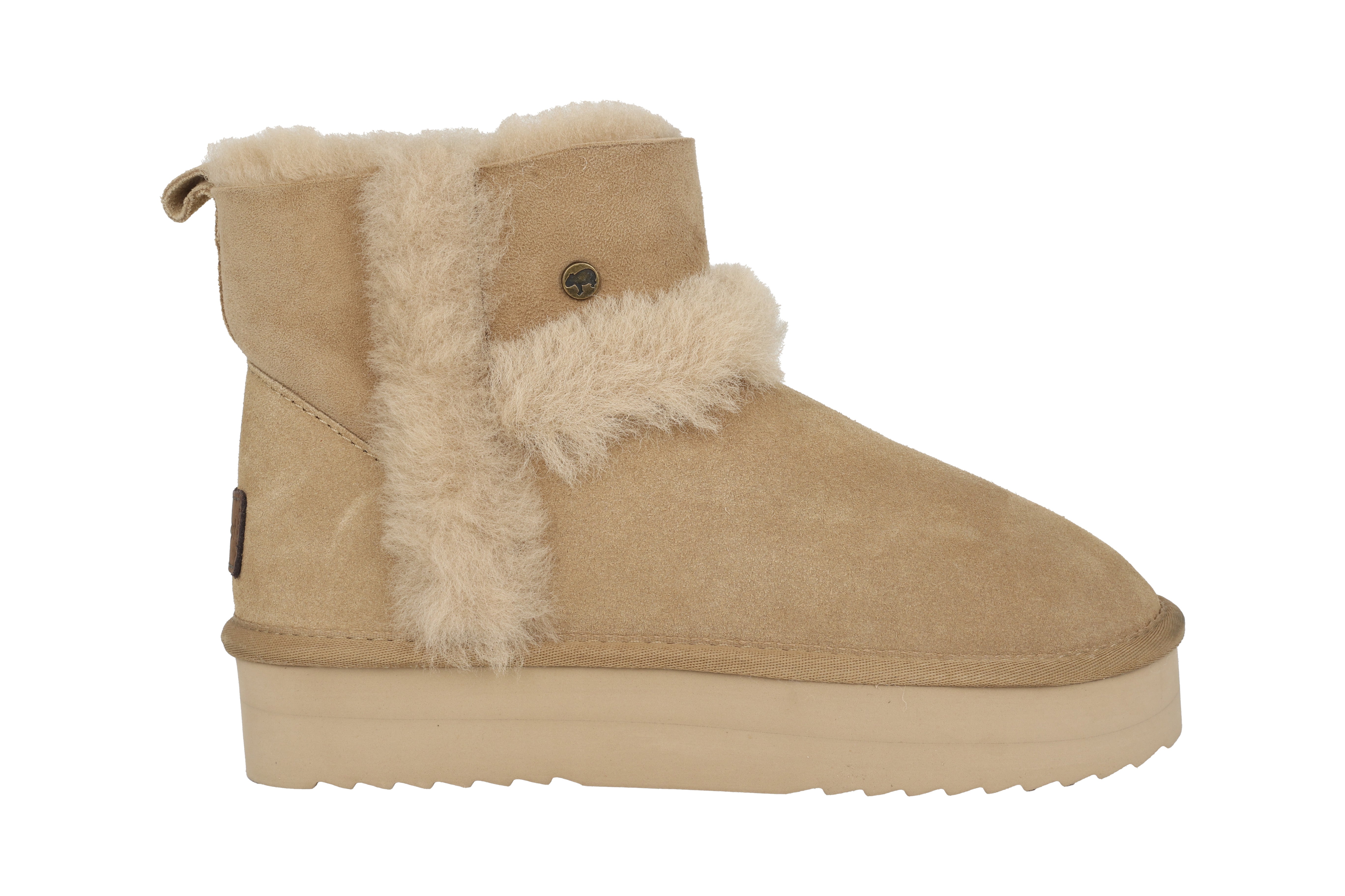 'Wallaby' women's warmlined boot - Beige