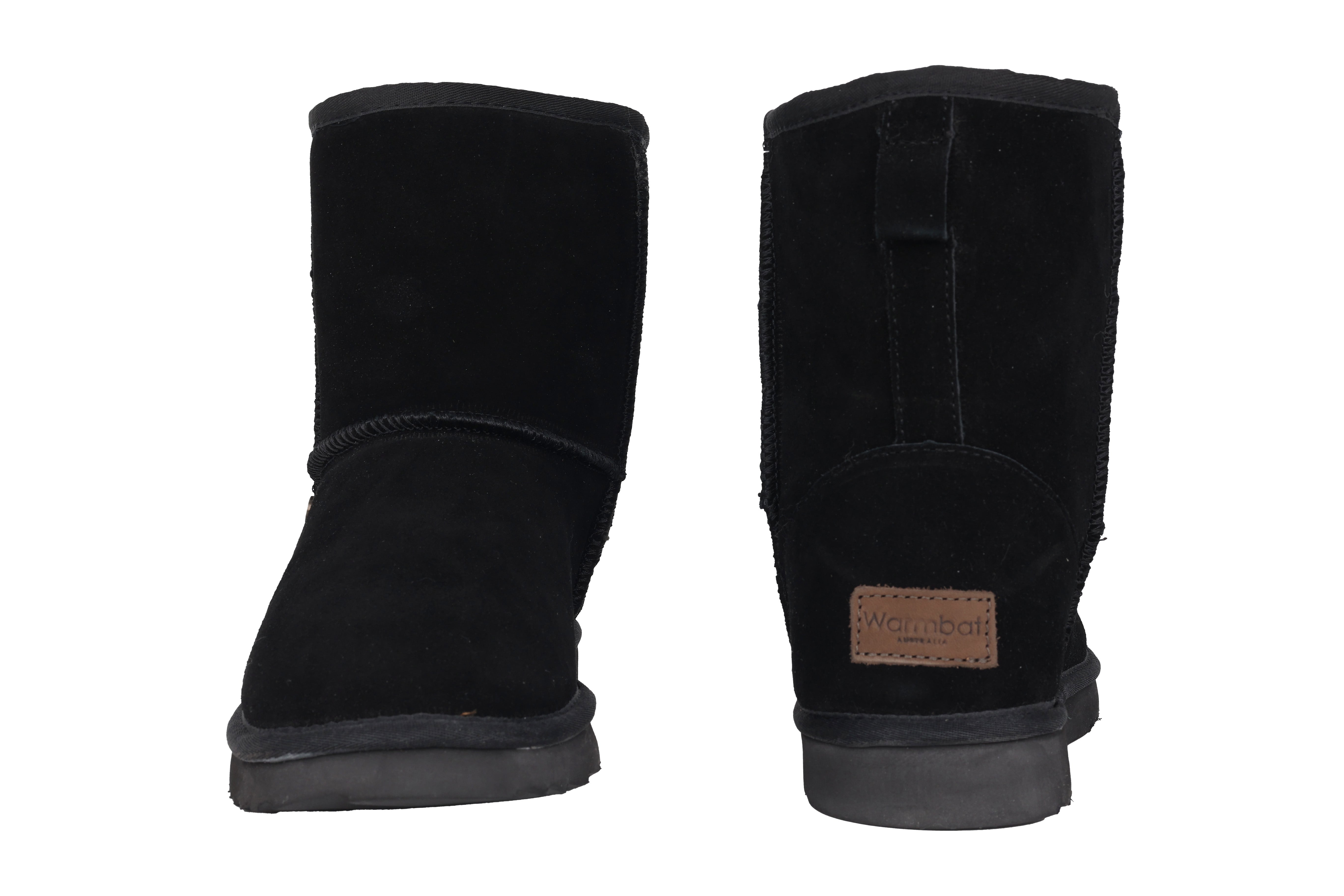 'Kangaroo' women's warmlined boot - Black