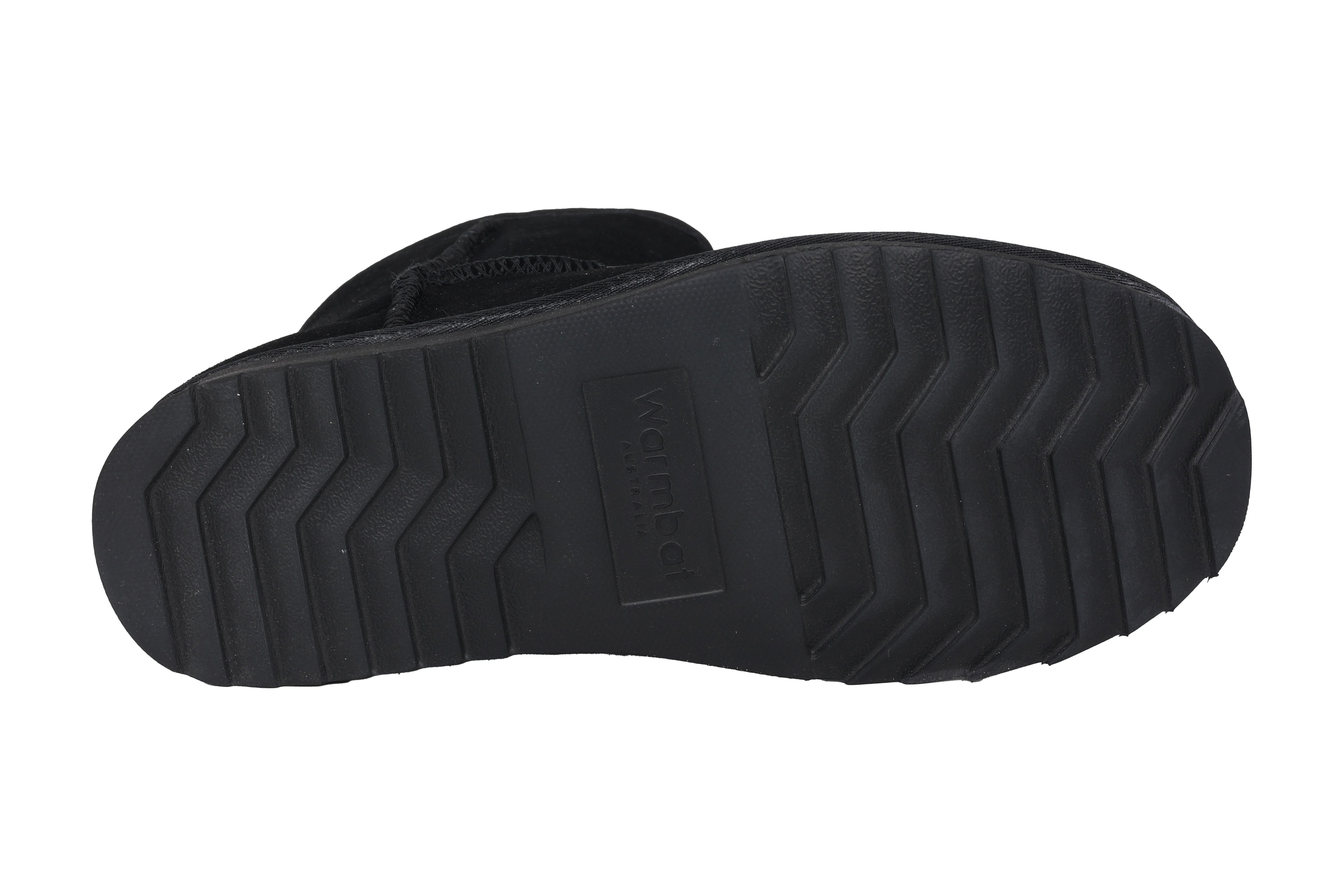 'Kangaroo' women's warmlined boot - Black