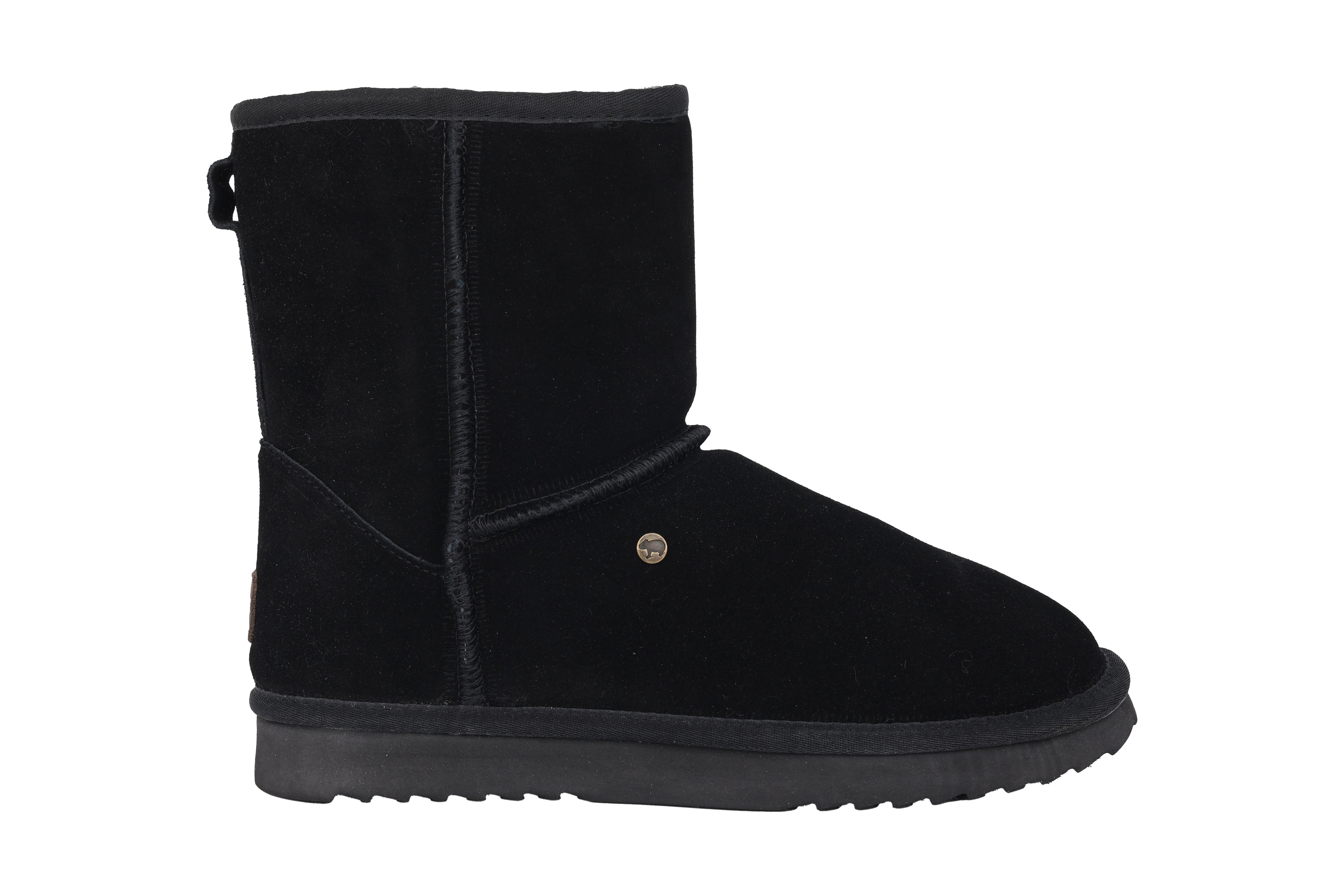 'Kangaroo' women's warmlined boot - Black