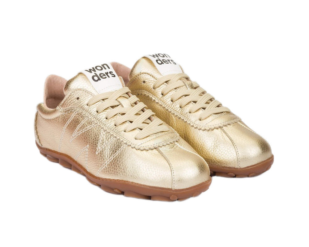 Zapatilla mujer 'Nysa 02' - Dorado