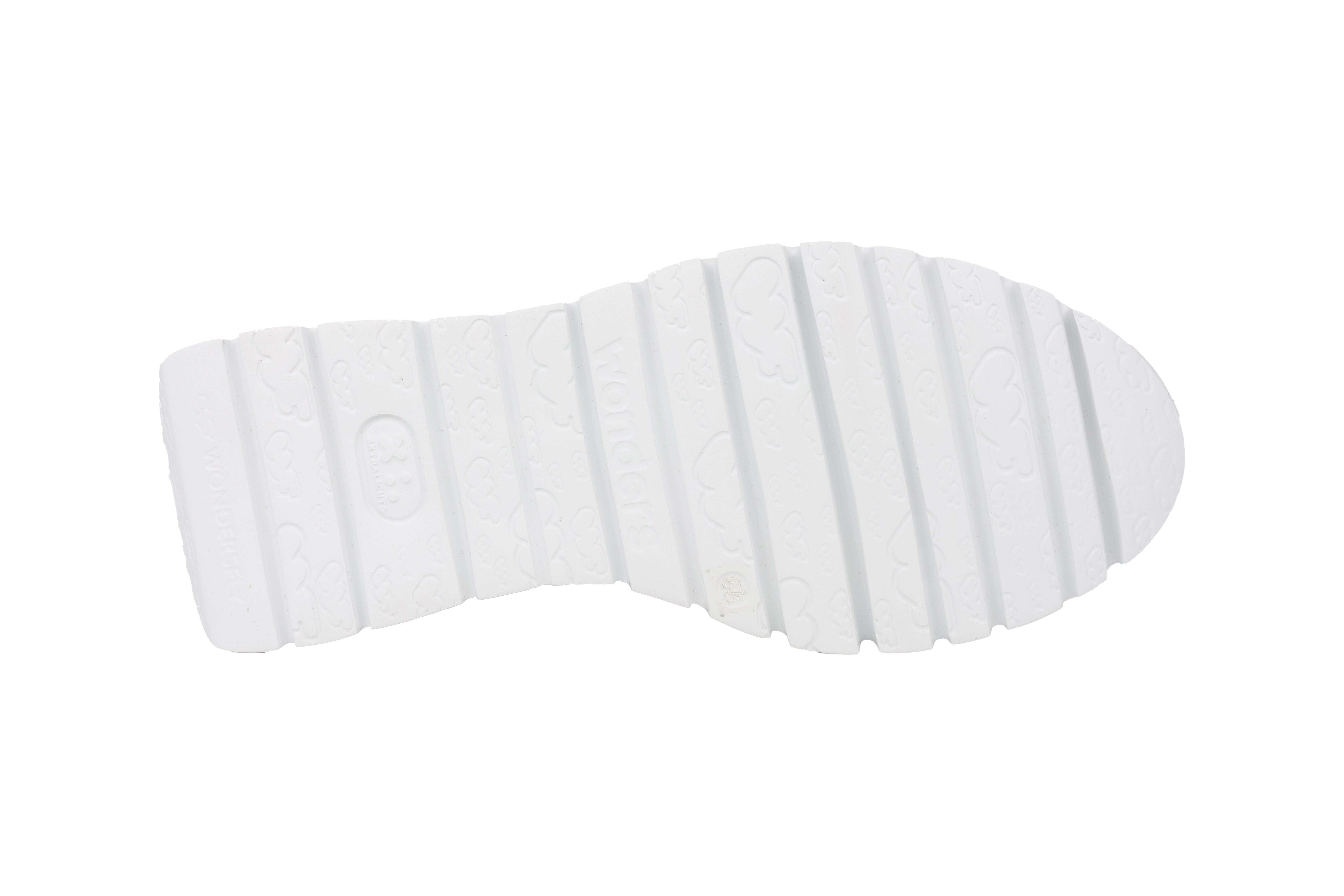 'Oslo' women's lace-up sneaker shoe - beige mix