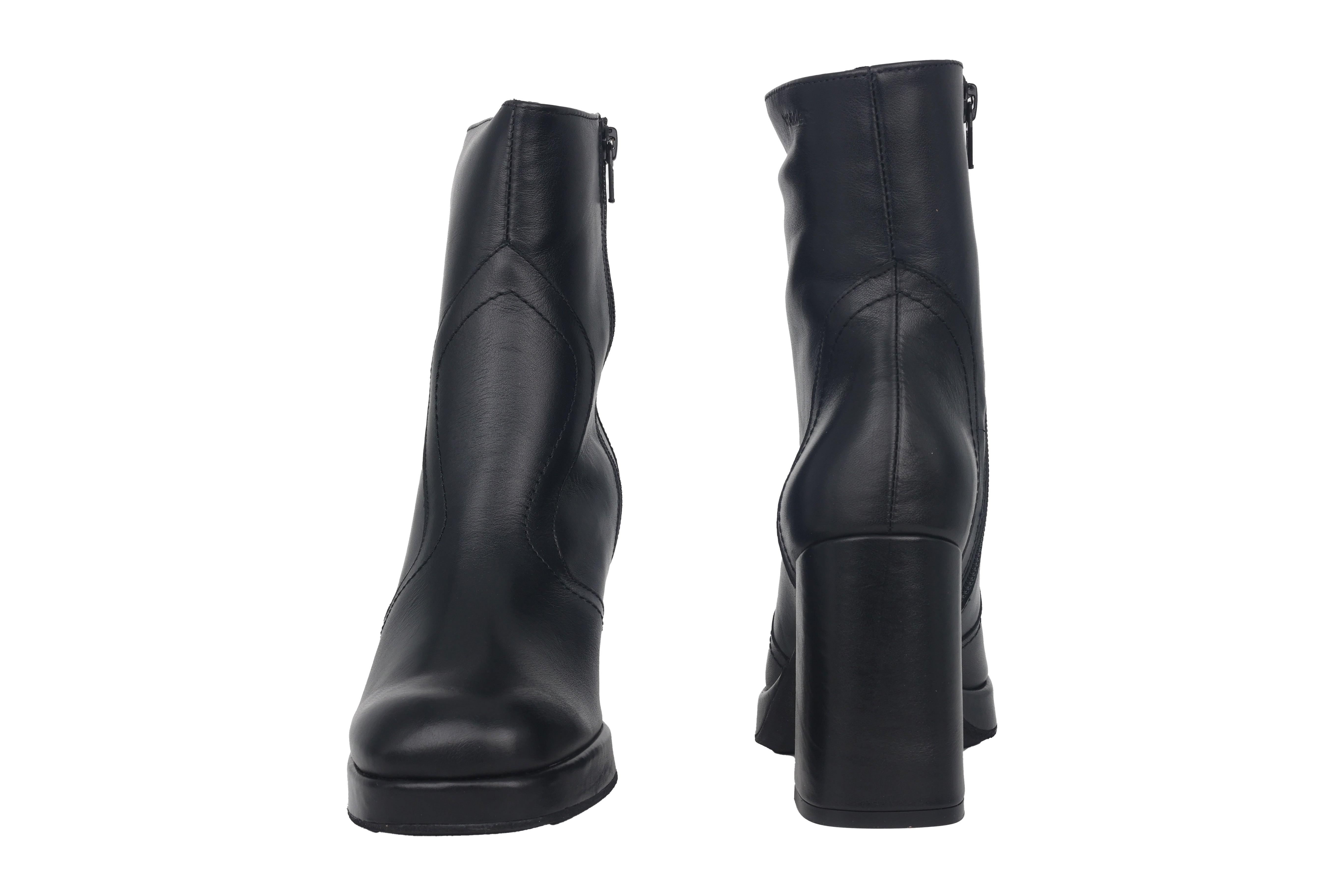 'Lipa' women's high heled boot - Black