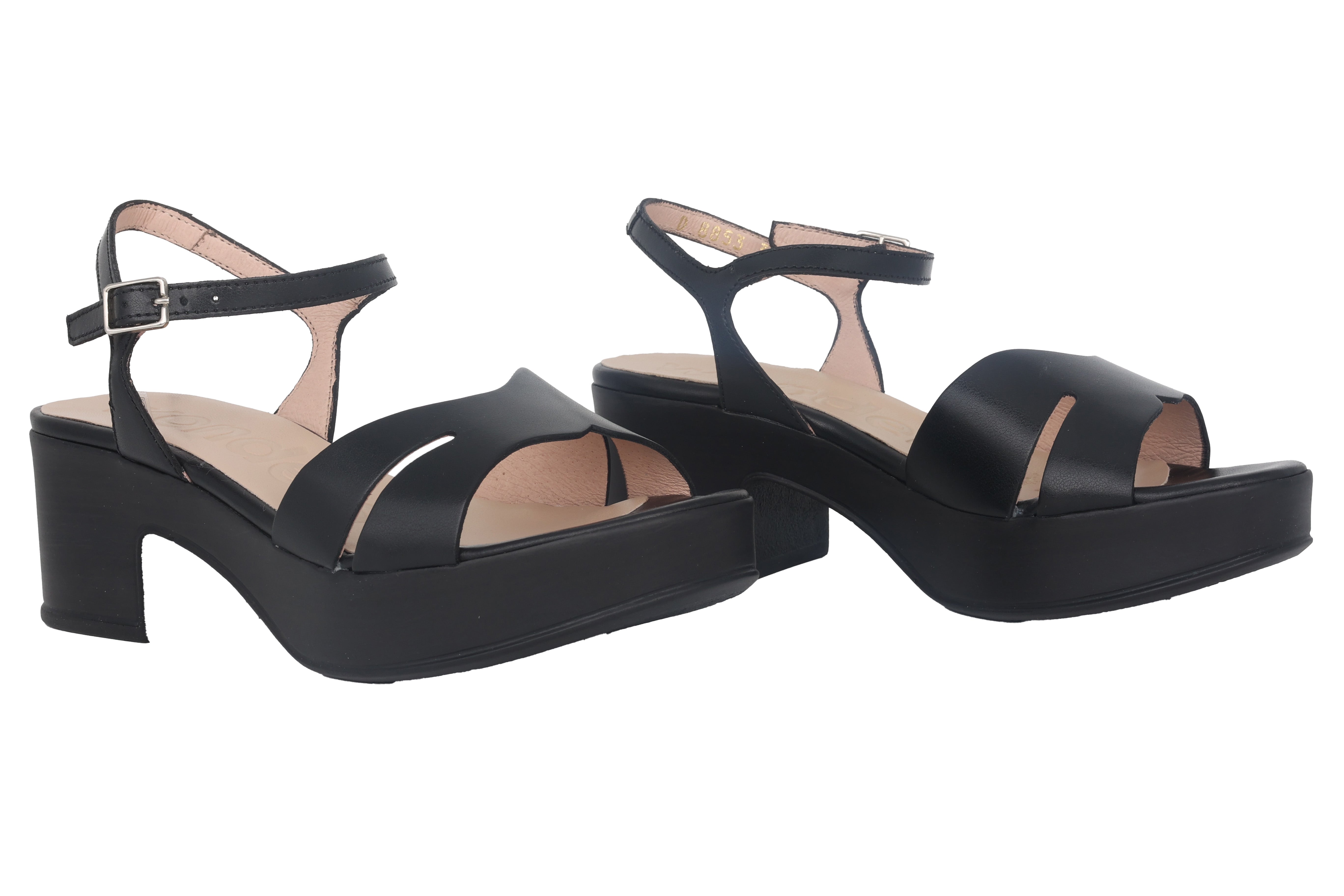 'Elara' women's dressed sandal - black