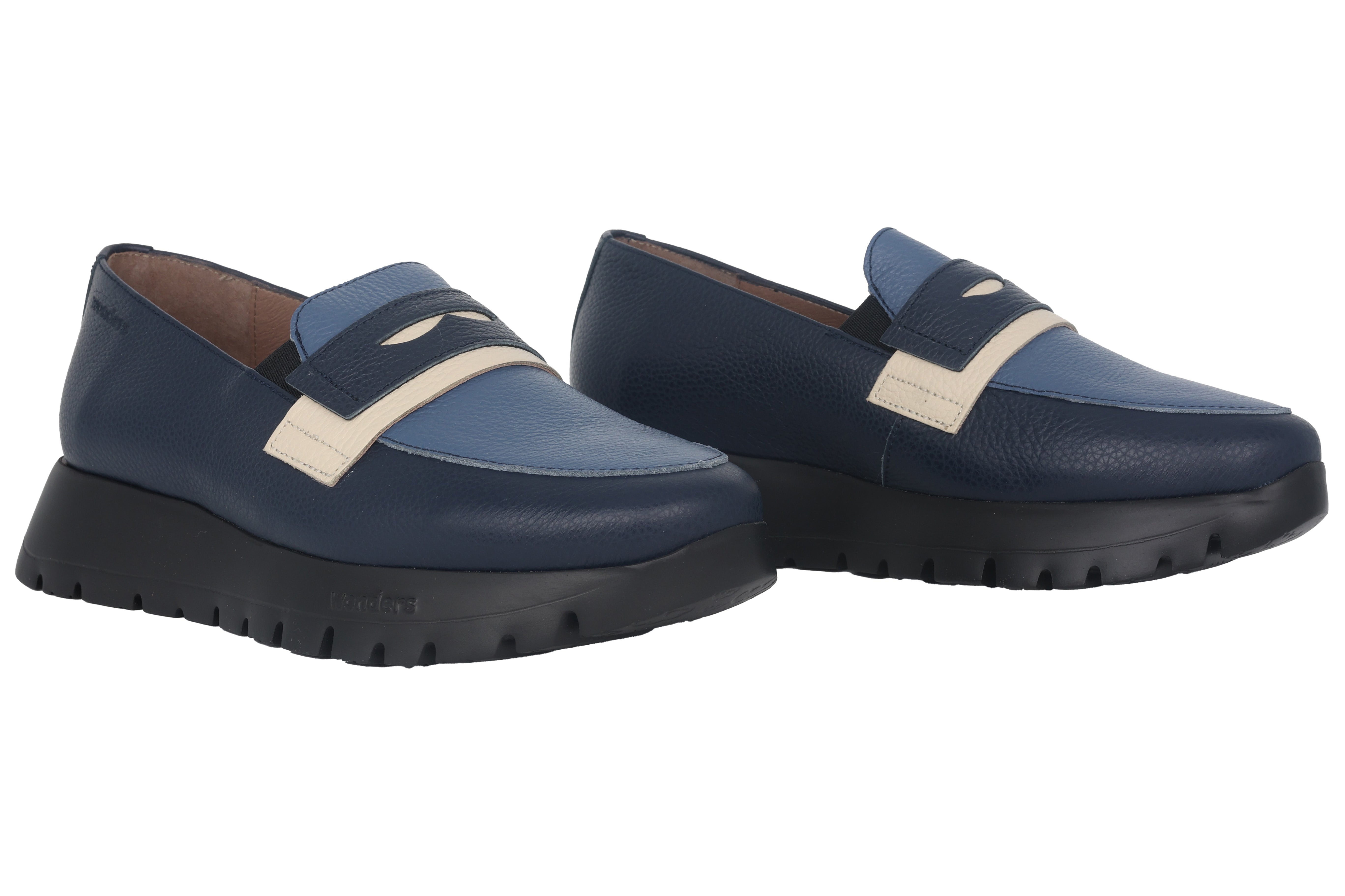 'Materia' women's loafers - blue