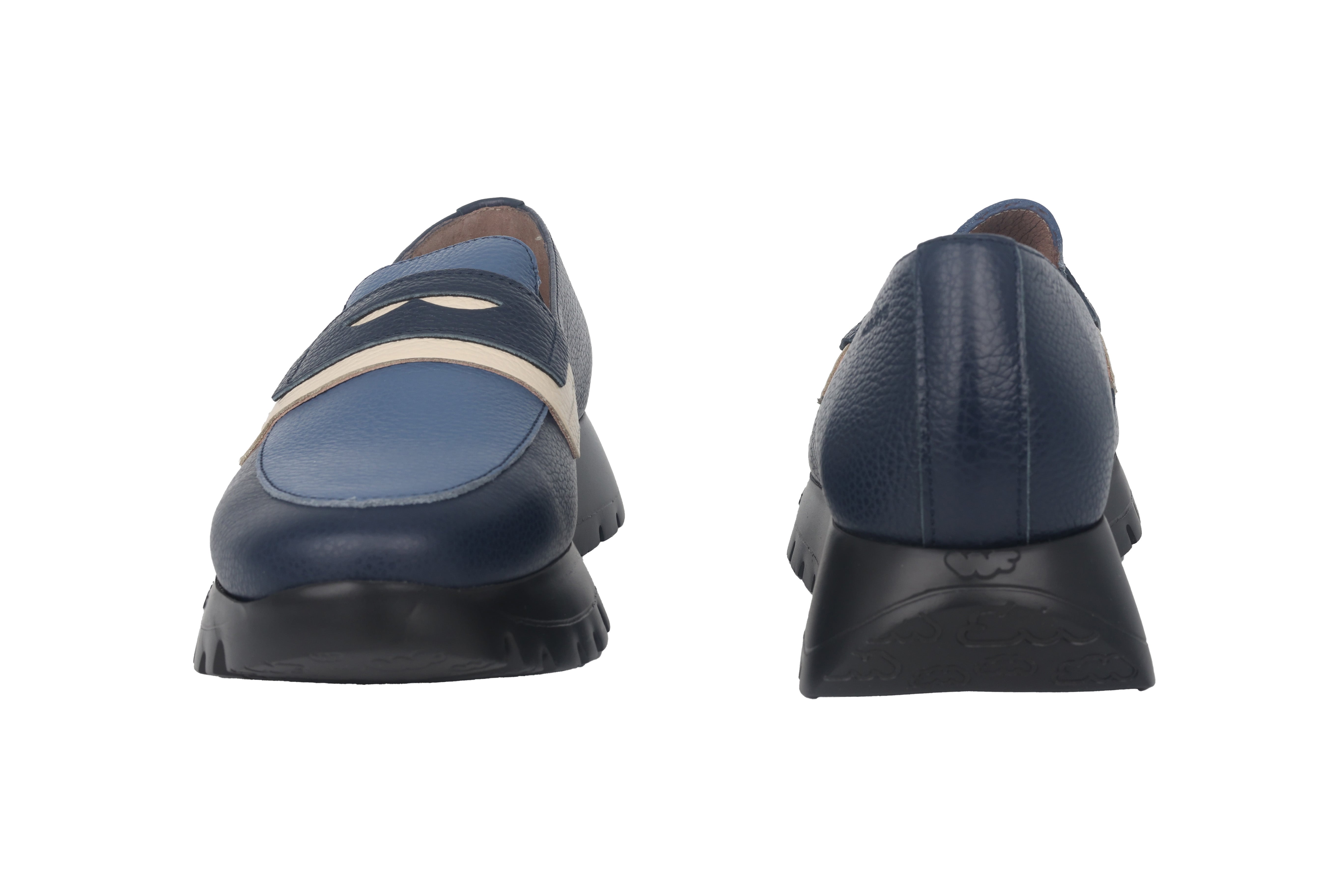 'Materia' women's loafers - blue