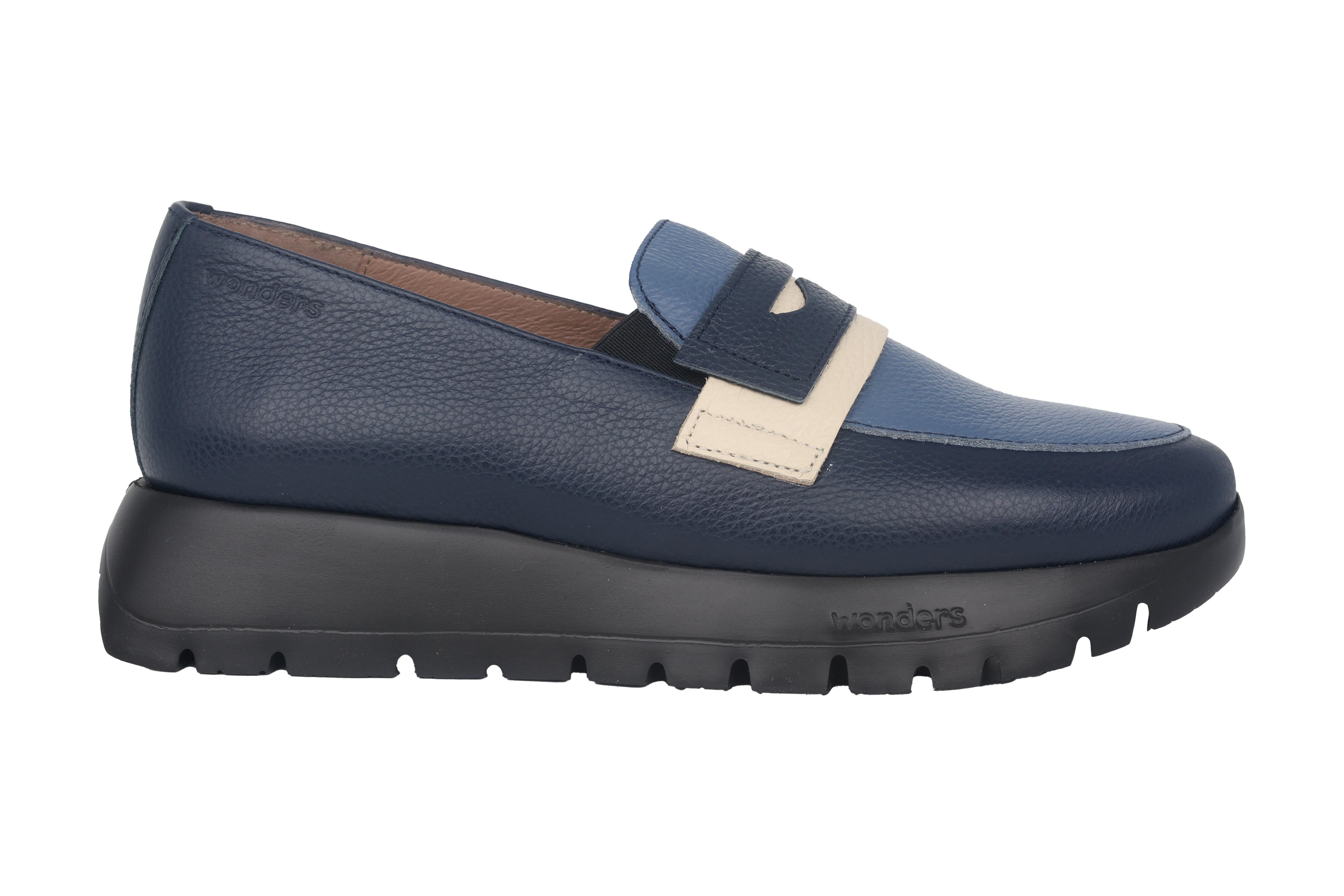 'Materia' women's loafers - blue