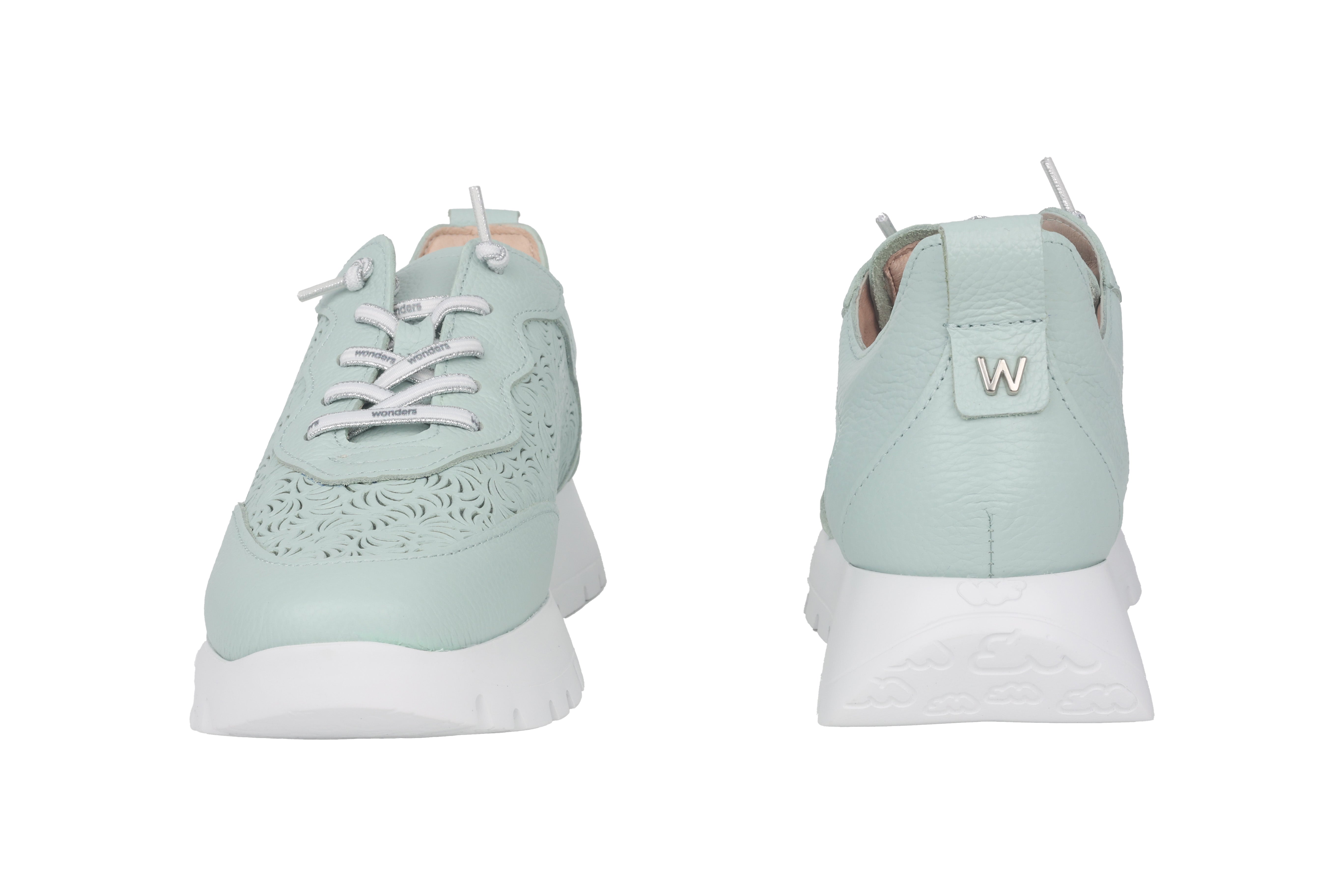 'Cairo' women's lace-up sneaker - Green