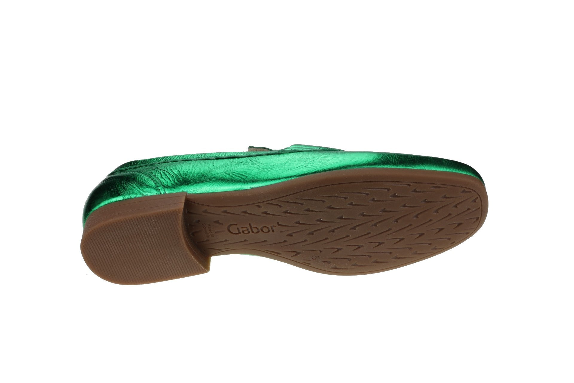 '22.424.24' women's moccasin - Patent green - Chaplinshoes'22.424.24' women's moccasin - Patent greenGabor