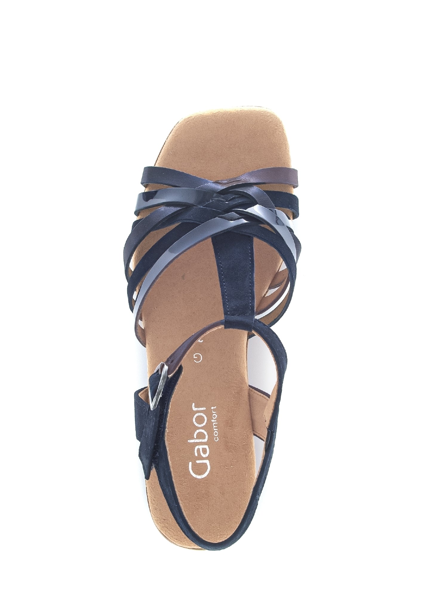 Navy gabor sandals hotsell