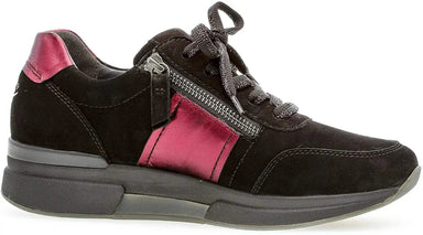 '36.928.87 women''s walking rolling shoe - Black Red - Chaplinshoes'36.928.87 women''s walking rolling shoe - Black RedGabor