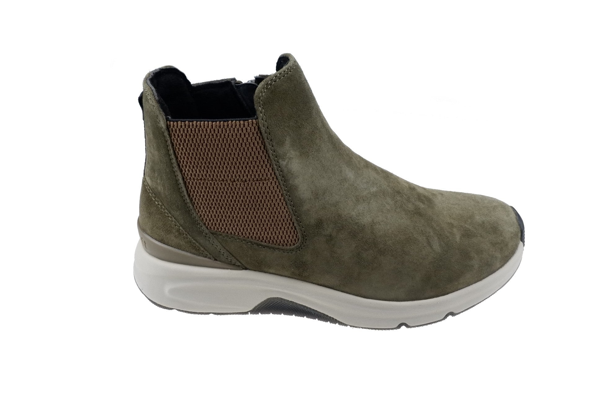 Gabor green suede boots best sale