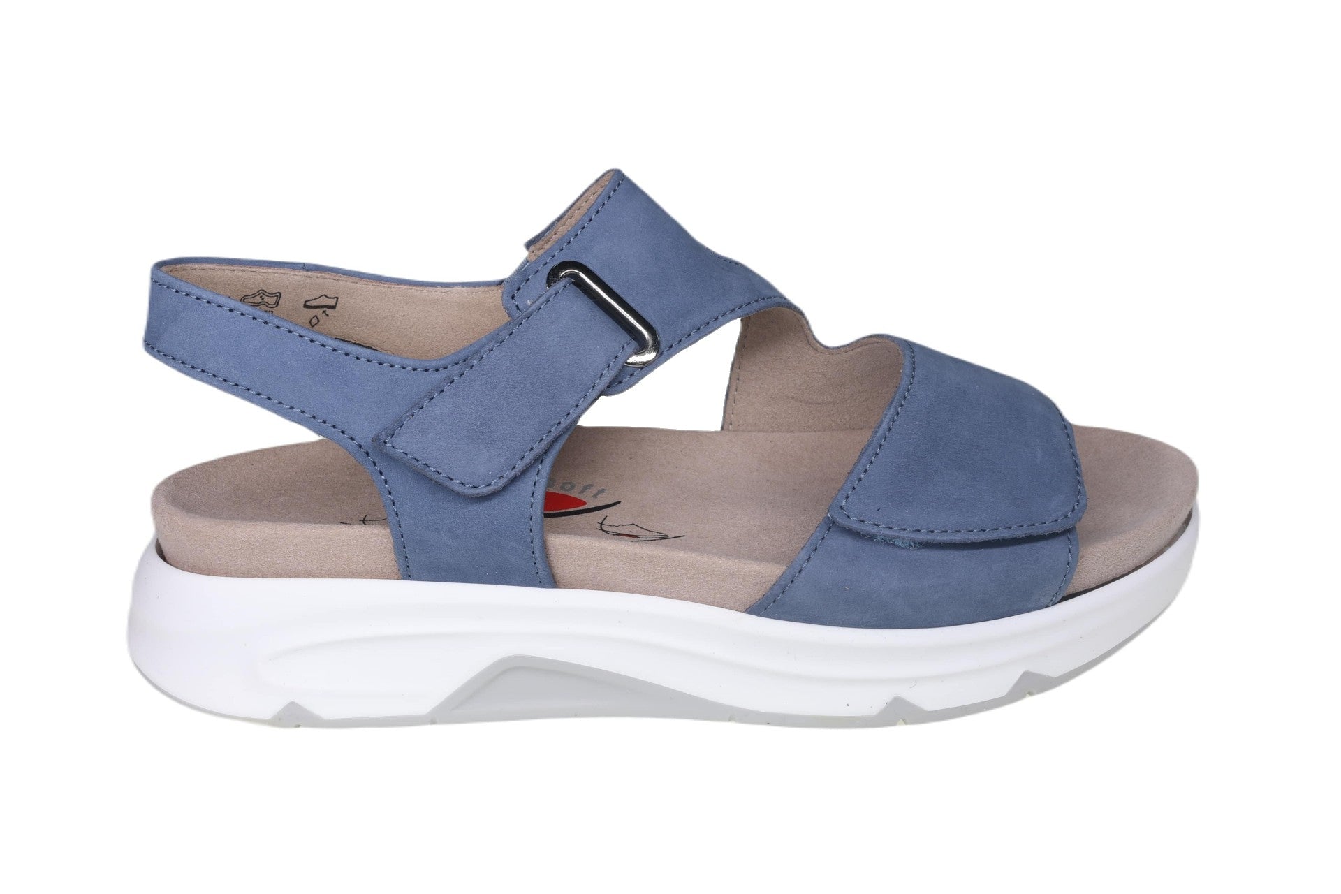 '86.885.26' women's walking sandal - Blue - Chaplinshoes'86.885.26' women's walking sandal - BlueGabor