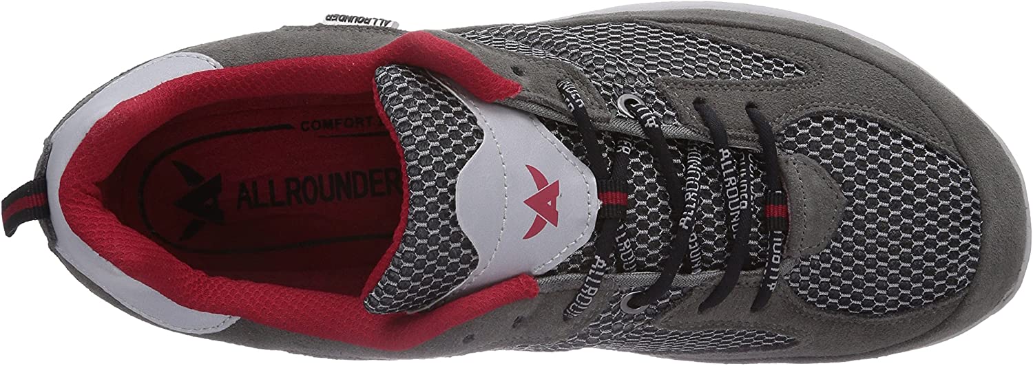 Allrounder by Mephisto CALVARO men's outdoor sneaker - grey suede/mesh - ChaplinshoesAllrounder by Mephisto CALVARO men's outdoor sneaker - grey suede/meshMephisto