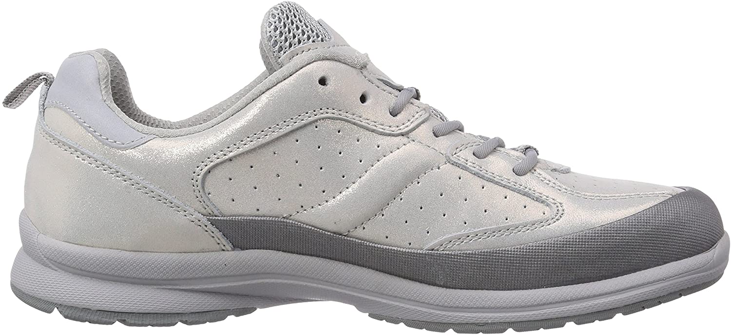 Allrounder by Mephisto DALINA women's outdoor sneaker - silver nubuck - ChaplinshoesAllrounder by Mephisto DALINA women's outdoor sneaker - silver nubuckMephisto