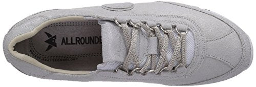 Allrounder by Mephisto JANIKA - women's walking sneaker - metallic silver leather - ChaplinshoesAllrounder by Mephisto JANIKA - women's walking sneaker - metallic silver leatherMephisto