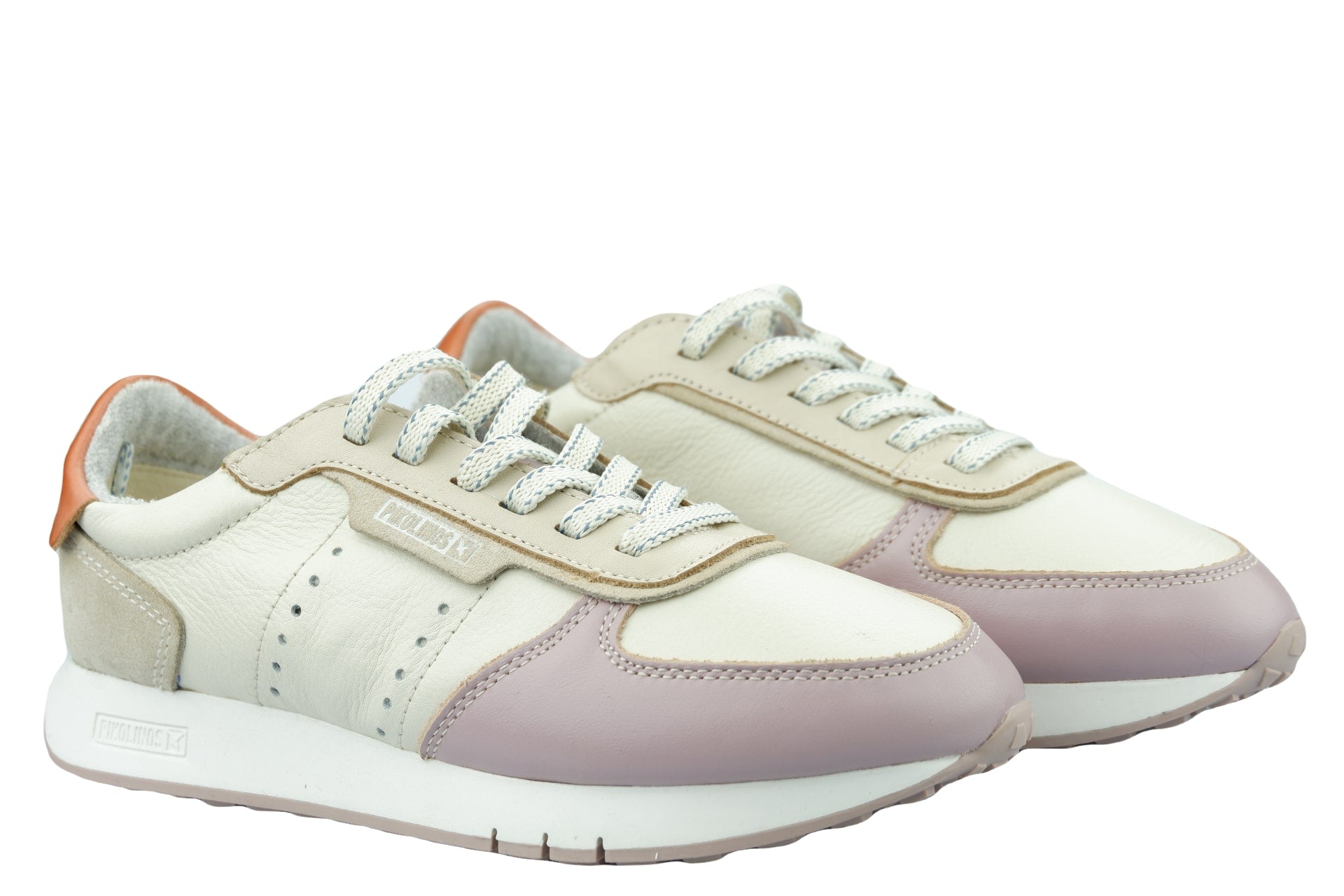 'Barcelona W4P-6961C1' women's sneaker - Off white mix - Chaplinshoes'Barcelona W4P-6961C1' women's sneaker - Off white mixPikolinos