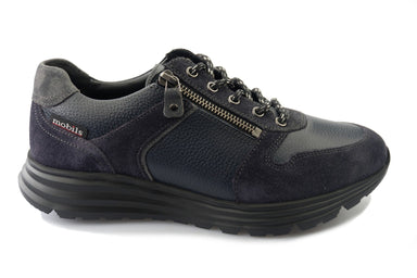 Brayan' men's ergonomic wide fit shoe - Blue - ChaplinshoesBrayan' men's ergonomic wide fit shoe - BlueMephisto