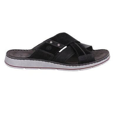 'Brunello' men's sandal - black - Chaplinshoes'Brunello' men's sandal - blackRohde