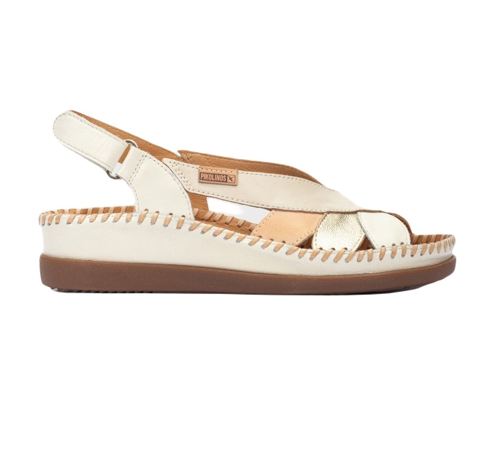 'Cadaques' women's sandal - off white - Chaplinshoes'Cadaques' women's sandal - off whitePikolinos