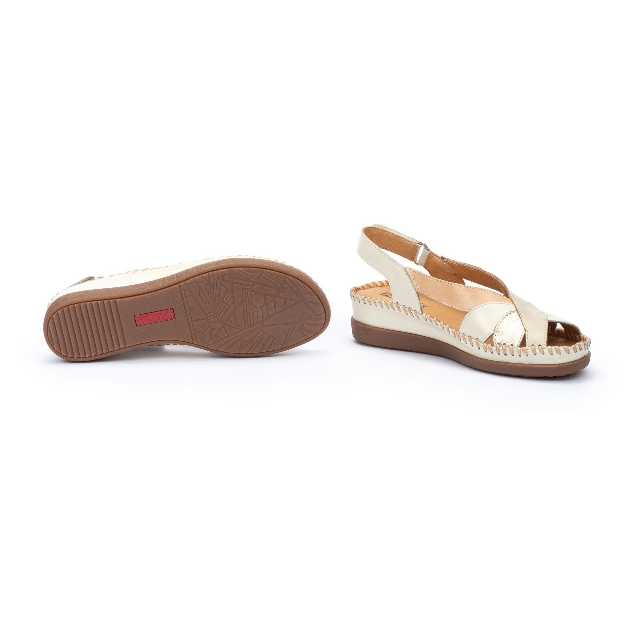 'Cadaques' women's sandal - off white - Chaplinshoes'Cadaques' women's sandal - off whitePikolinos