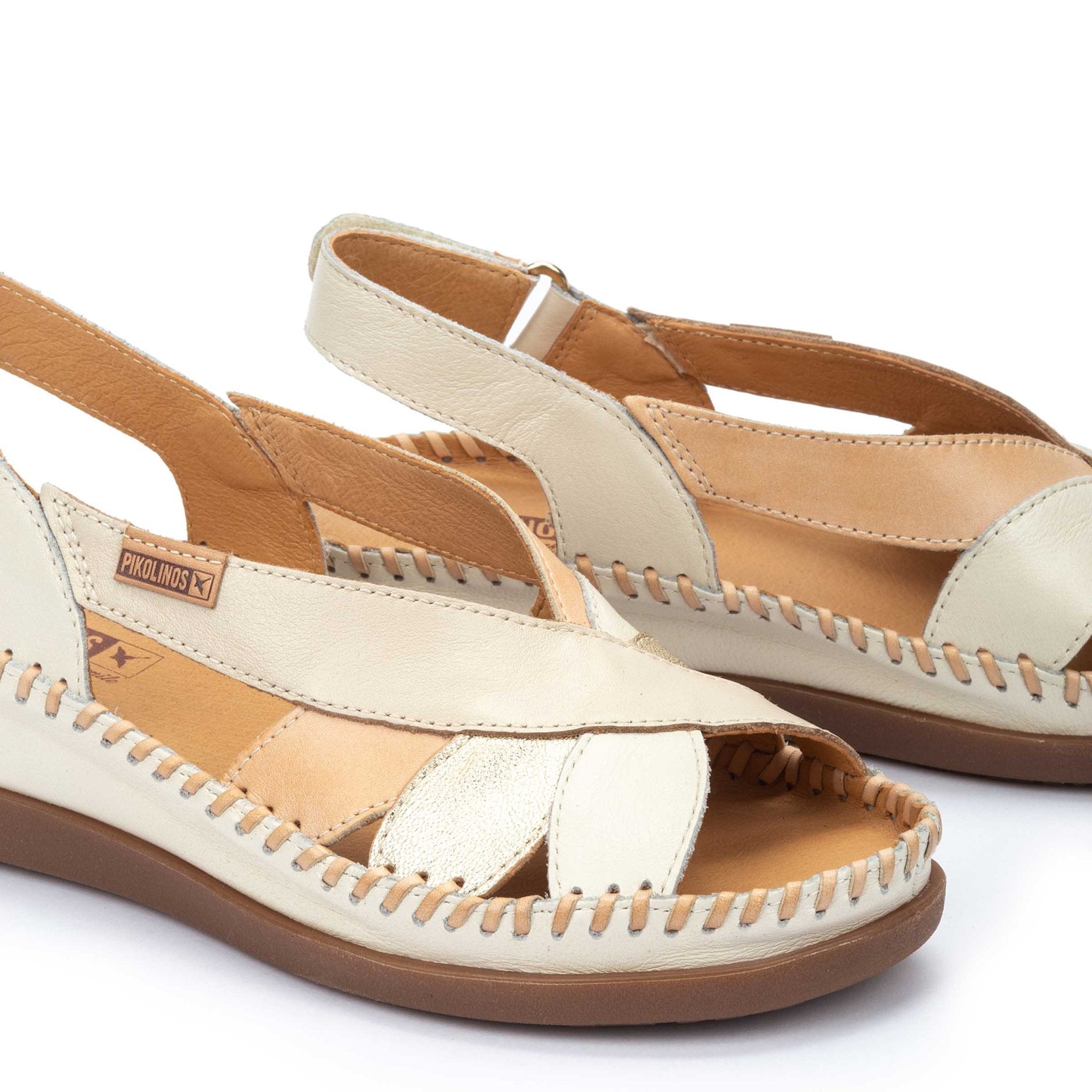 'Cadaques' women's sandal - off white - Chaplinshoes'Cadaques' women's sandal - off whitePikolinos