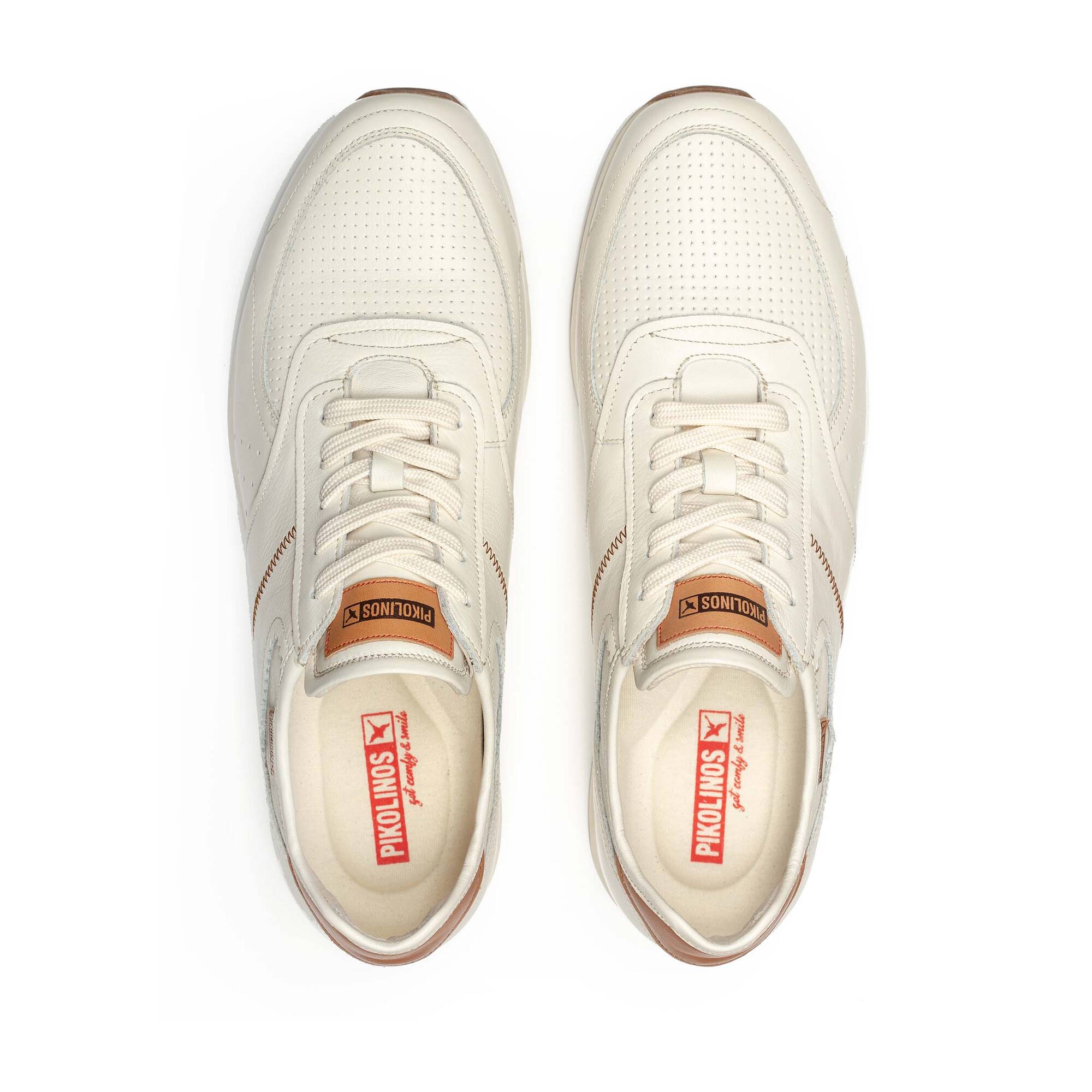'Cambil' men's sneaker - off white - Chaplinshoes'Cambil' men's sneaker - off whitePikolinos