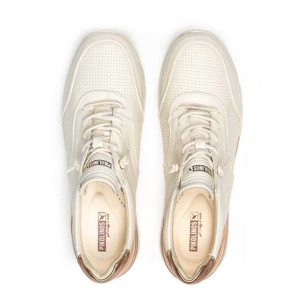 'Cantabria' women's sneaker - Off White - Chaplinshoes'Cantabria' women's sneaker - Off WhitePikolinos