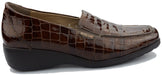 'CELKA' women's loafer - Brown croco patent - Chaplinshoes'CELKA' women's loafer - Brown croco patentMephisto