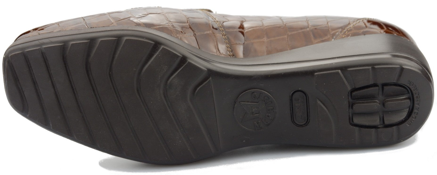 'CELKA' women's loafer - Brown croco patent - Chaplinshoes'CELKA' women's loafer - Brown croco patentMephisto