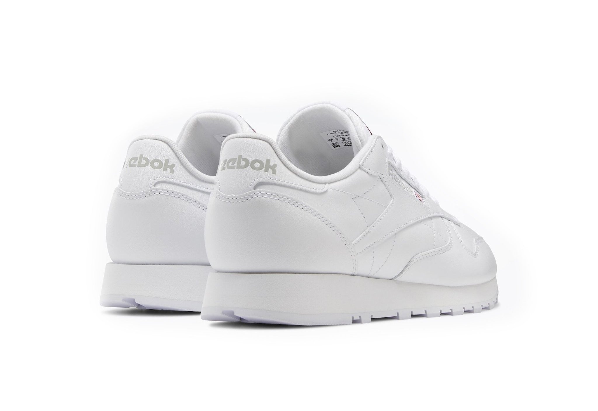 'Classic leather' men's sneaker - White - Chaplinshoes'Classic leather' men's sneaker - WhiteReebok