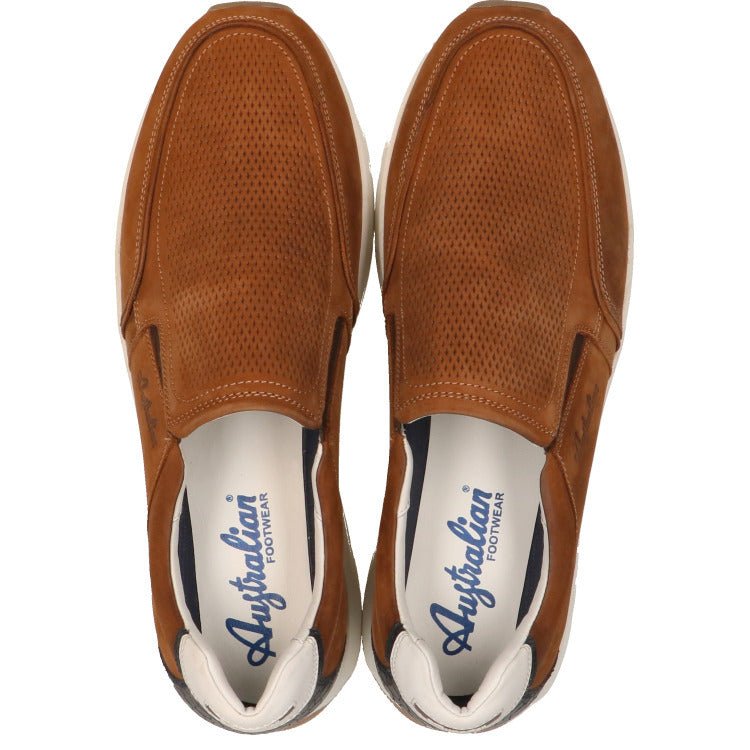 'Eagle' men's loafer - Brown - Chaplinshoes'Eagle' men's loafer - BrownAustralian