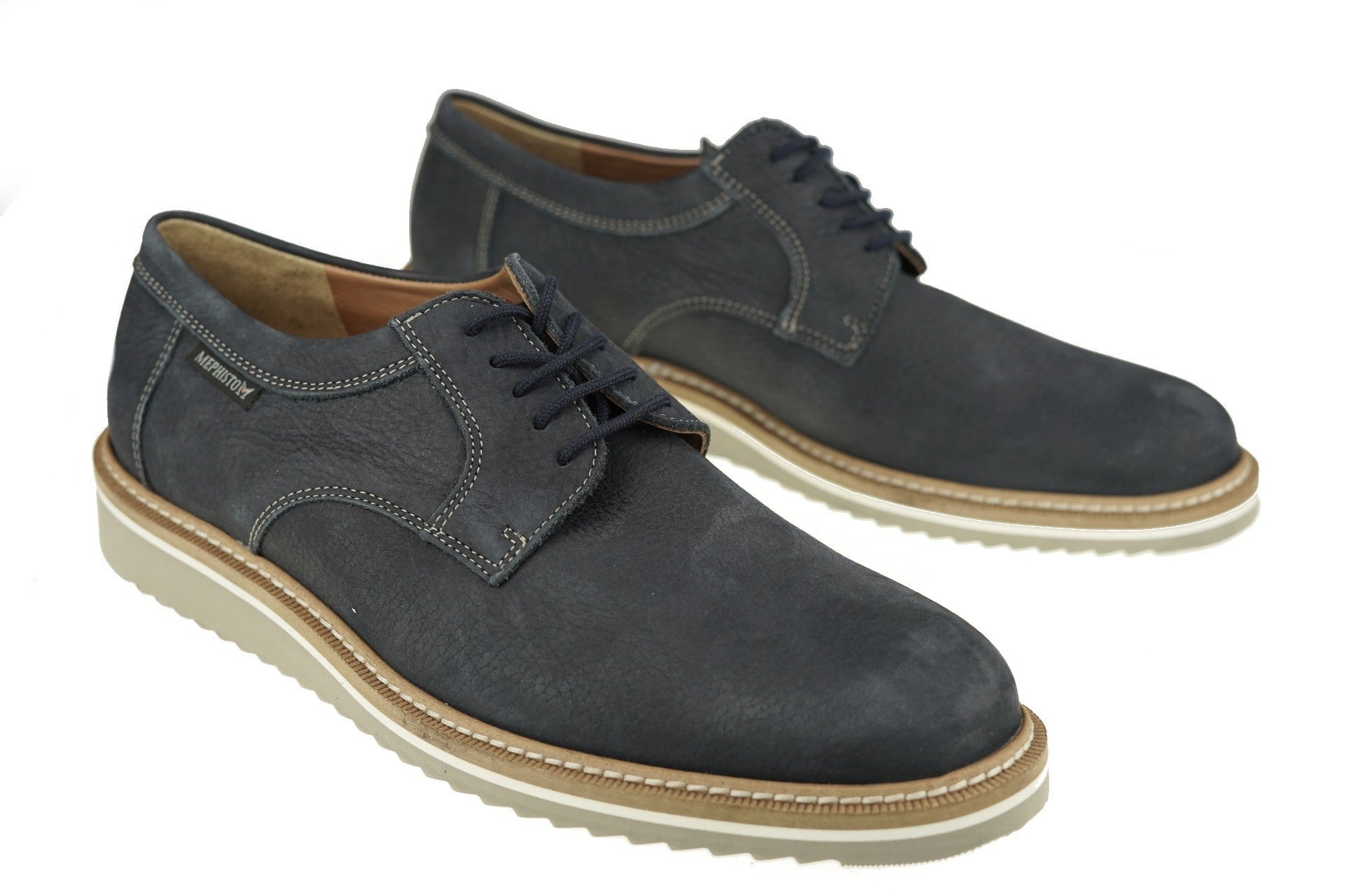 'Enzo' men's lace-up shoe - Blue - Chaplinshoes'Enzo' men's lace-up shoe - BlueMephisto