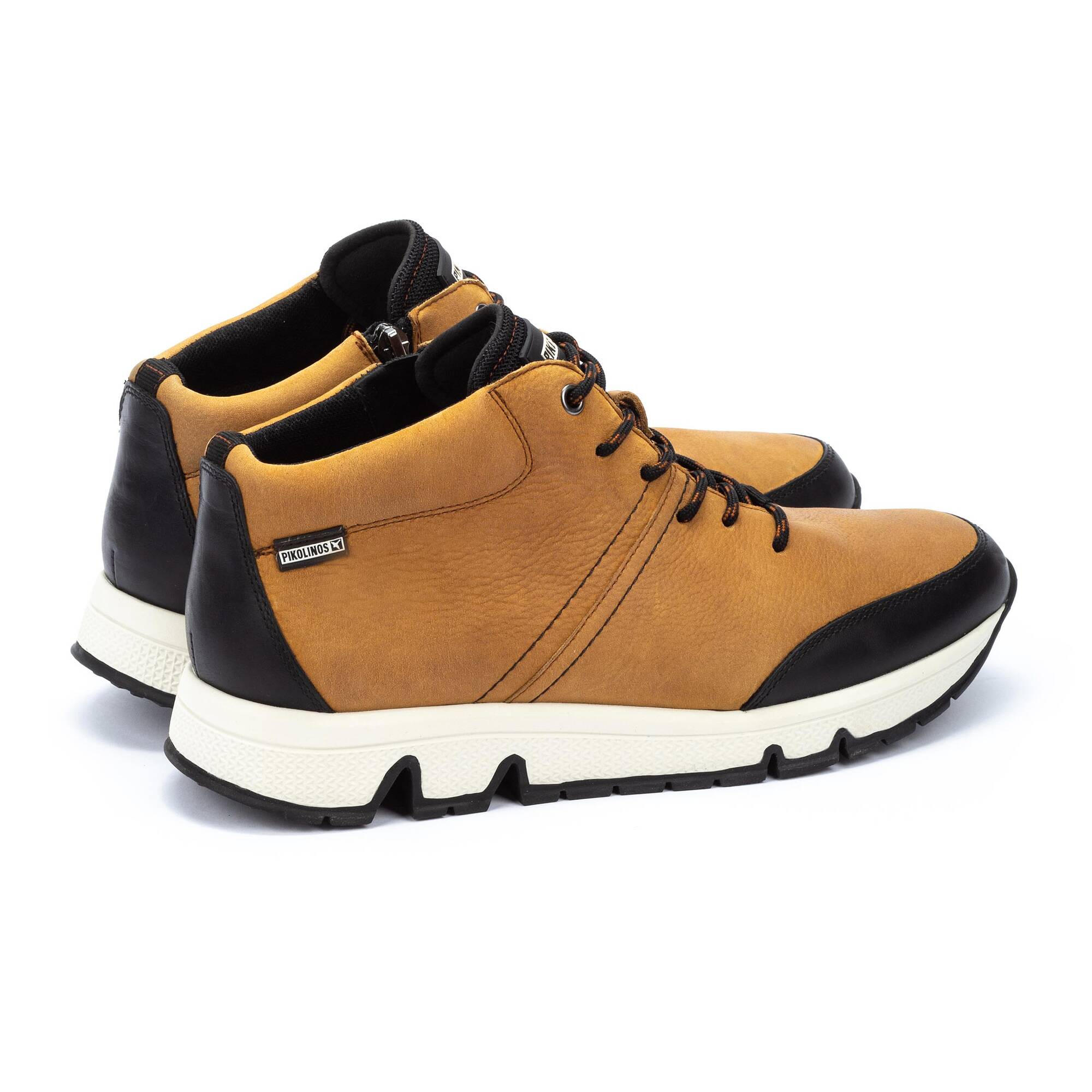 'Ferrol' men's sneaker boot - Camel brown - Chaplinshoes'Ferrol' men's sneaker boot - Camel brownPikolinos