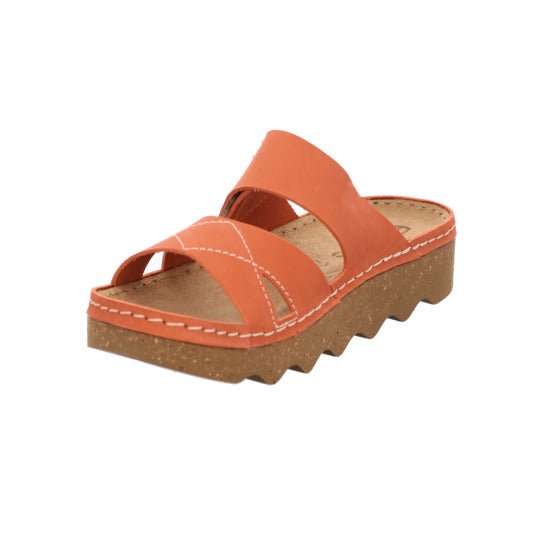 'Foggia' women's indoor sandal - Orange - Chaplinshoes'Foggia' women's indoor sandal - OrangeRohde